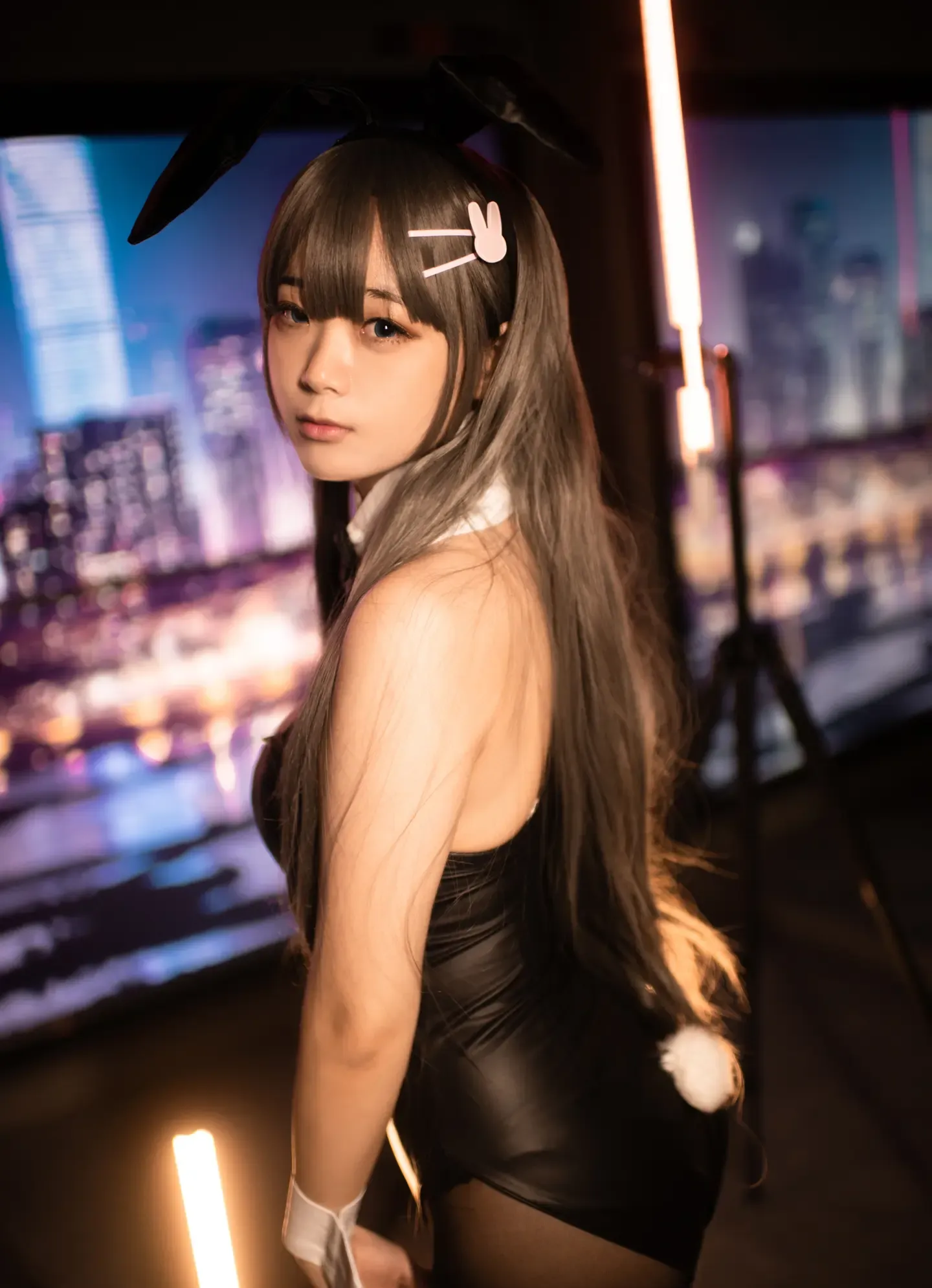 HanJina 한지나 PINK RIBBON Luppi Senpai My BunnyGirl Sakurajima Mai