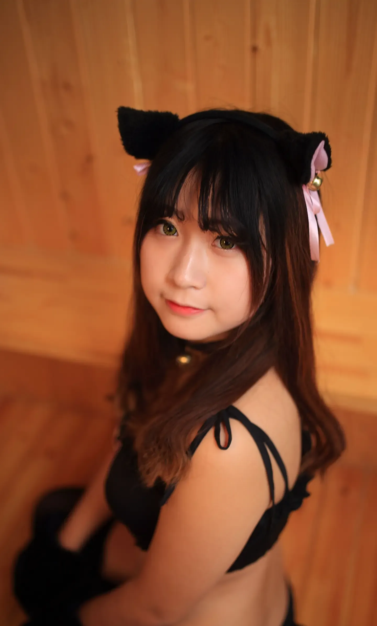 猫九酱Sakura 浴室猫耳