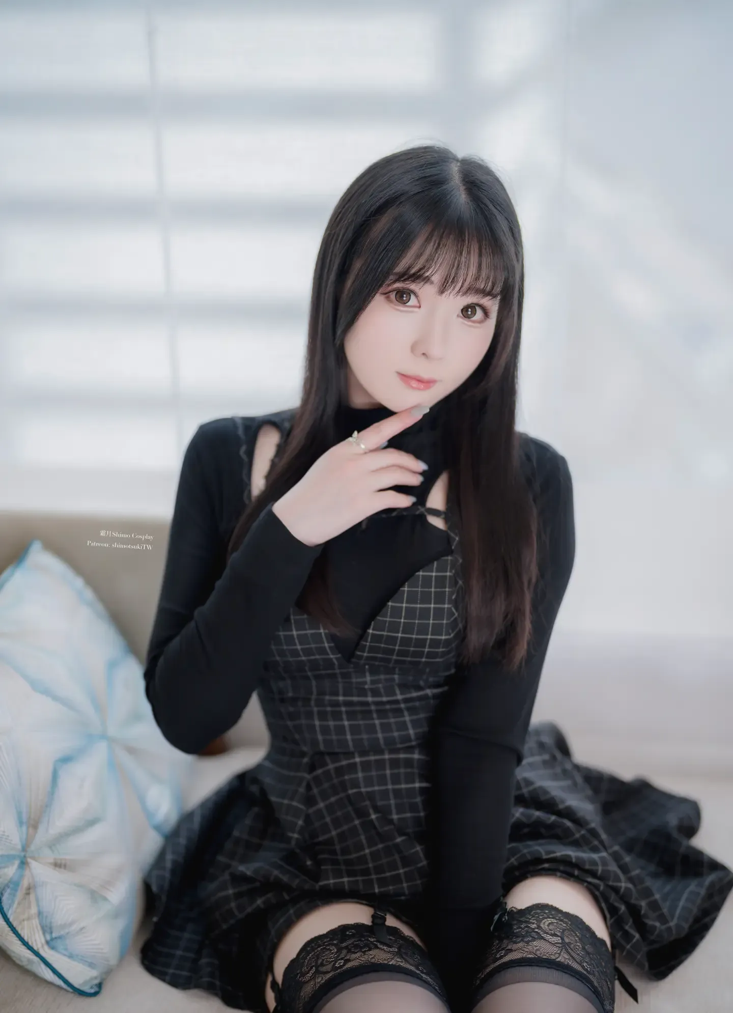 霜月shimo 日本饭店黑私服
