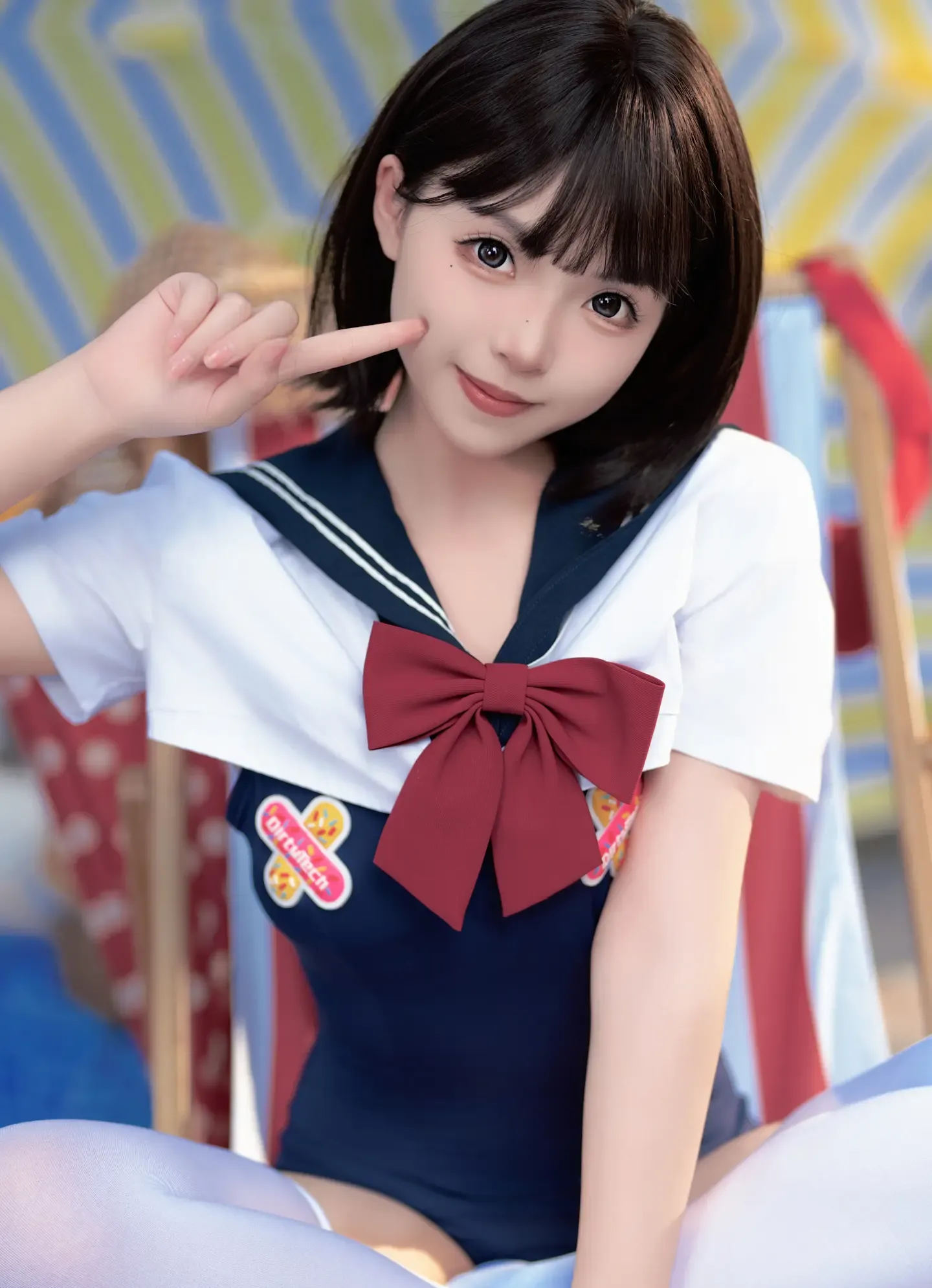 邦尼 反差JK泳装