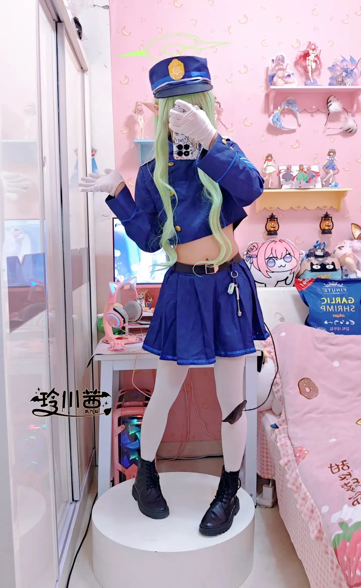 玲川茜 碧蓝档案 橘光
