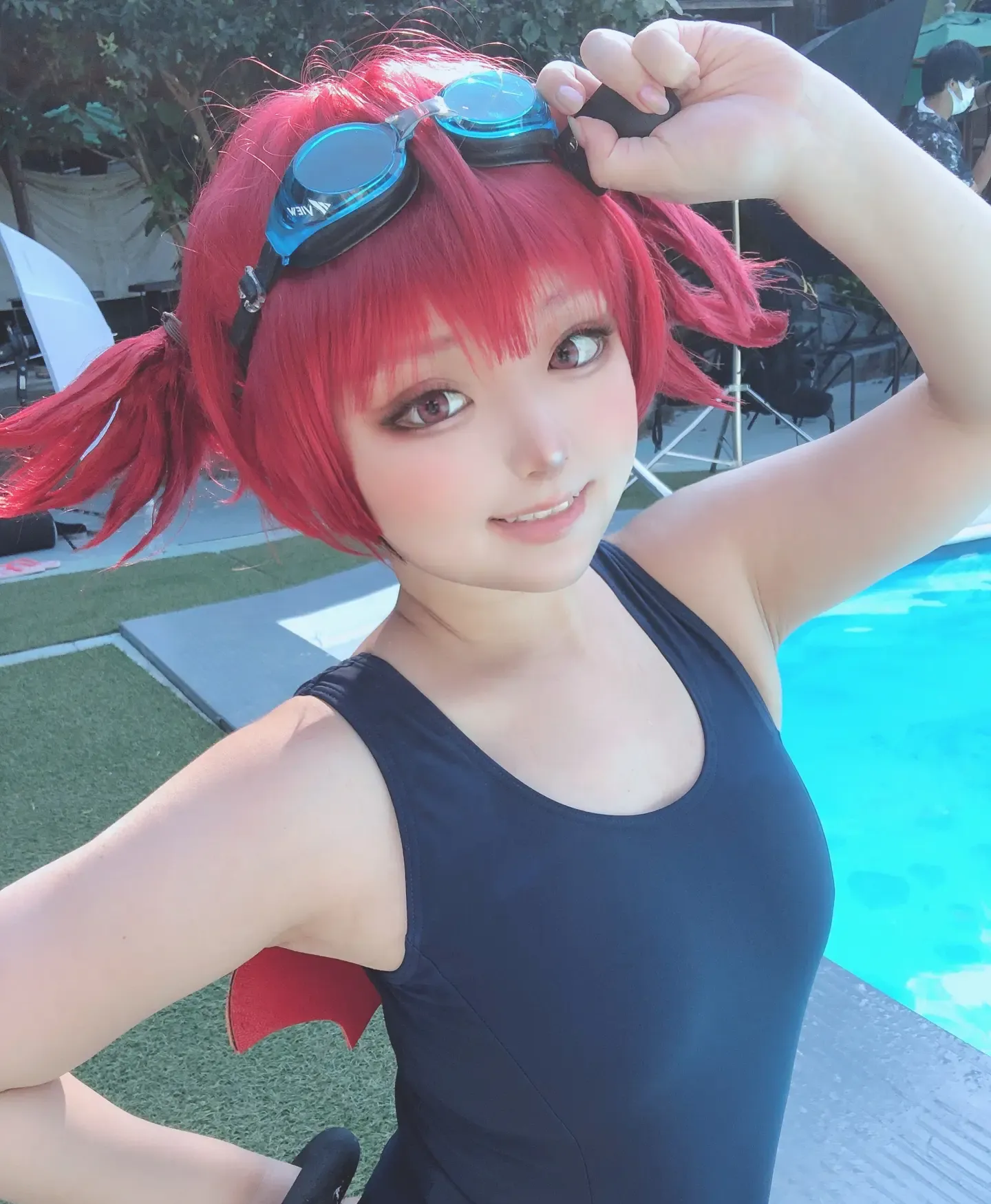 Giragira 夏だ！プールだ！！！水着撮影だ！！！