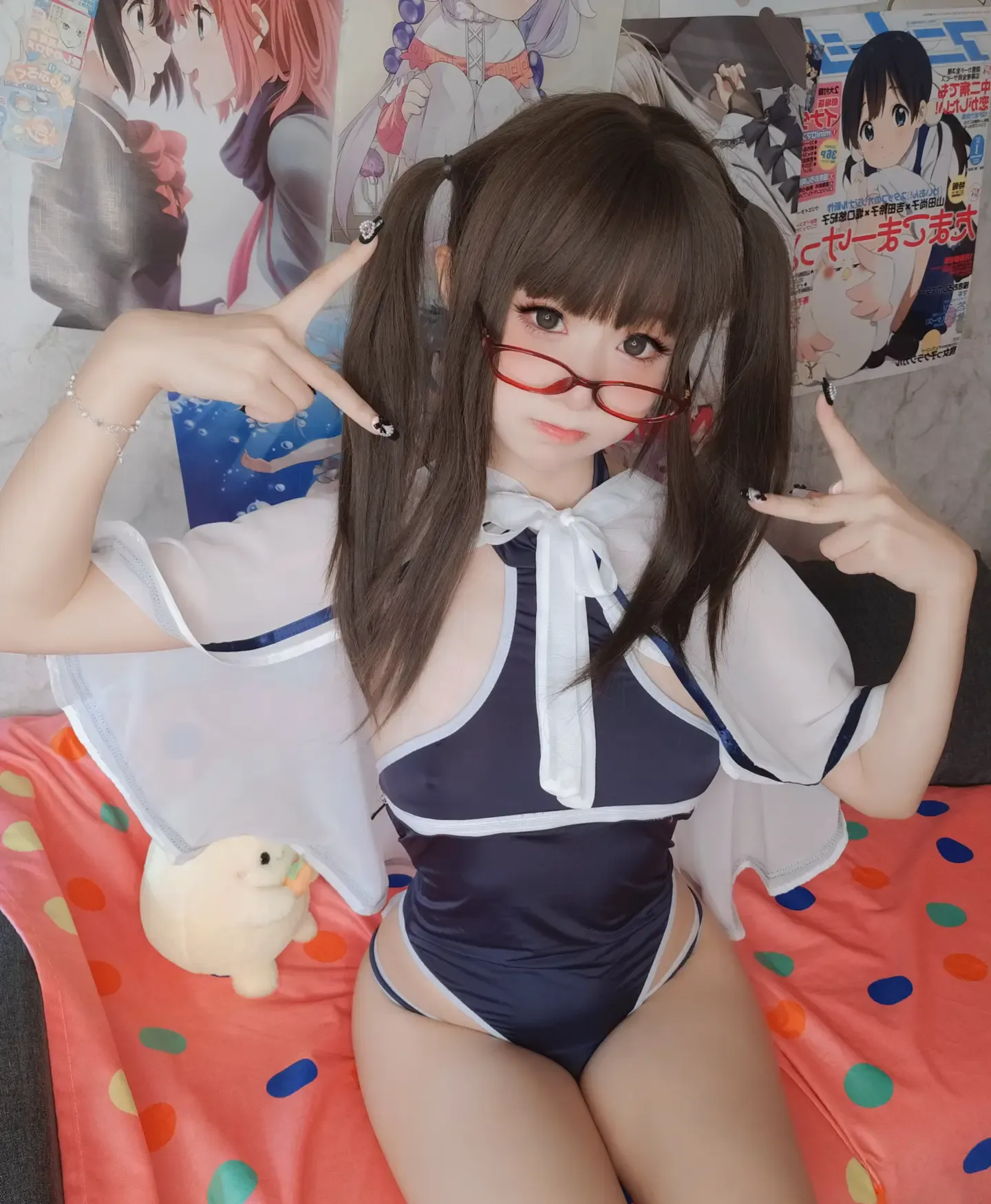 软妹摇摇乐 Fantia 2024年2月 水着