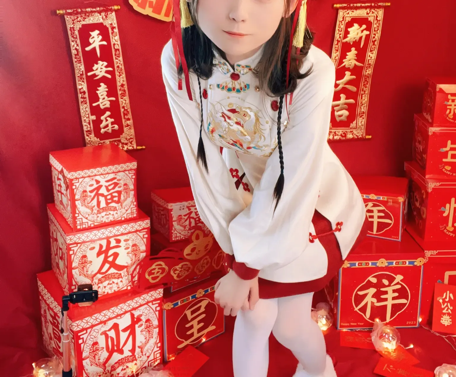 白丝奶糖酱 新年