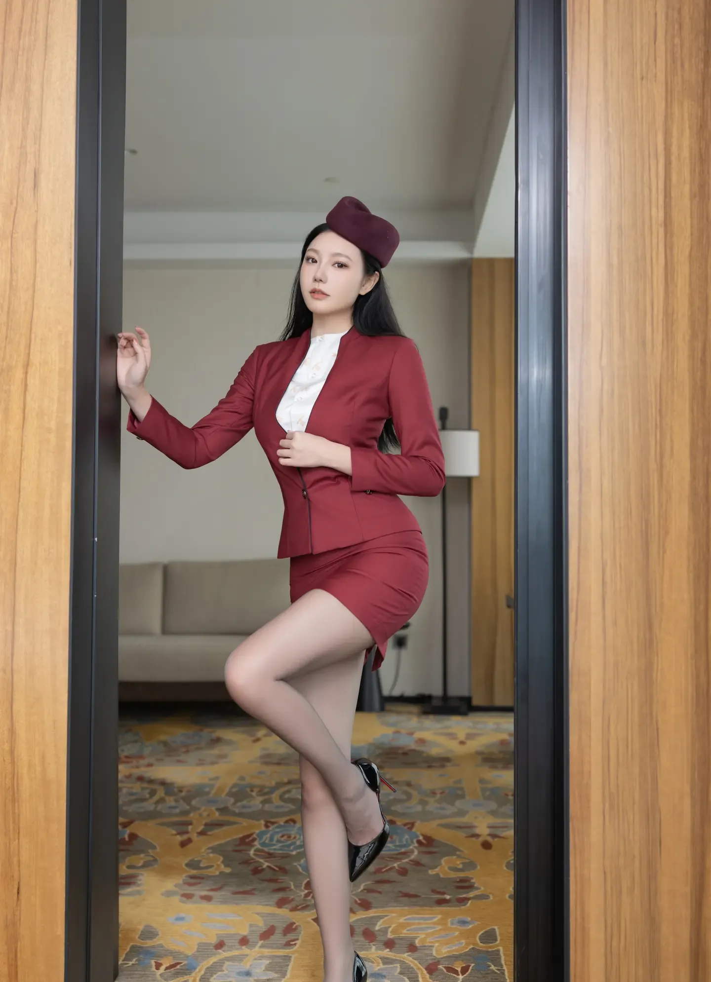 安然anran 空姐制服