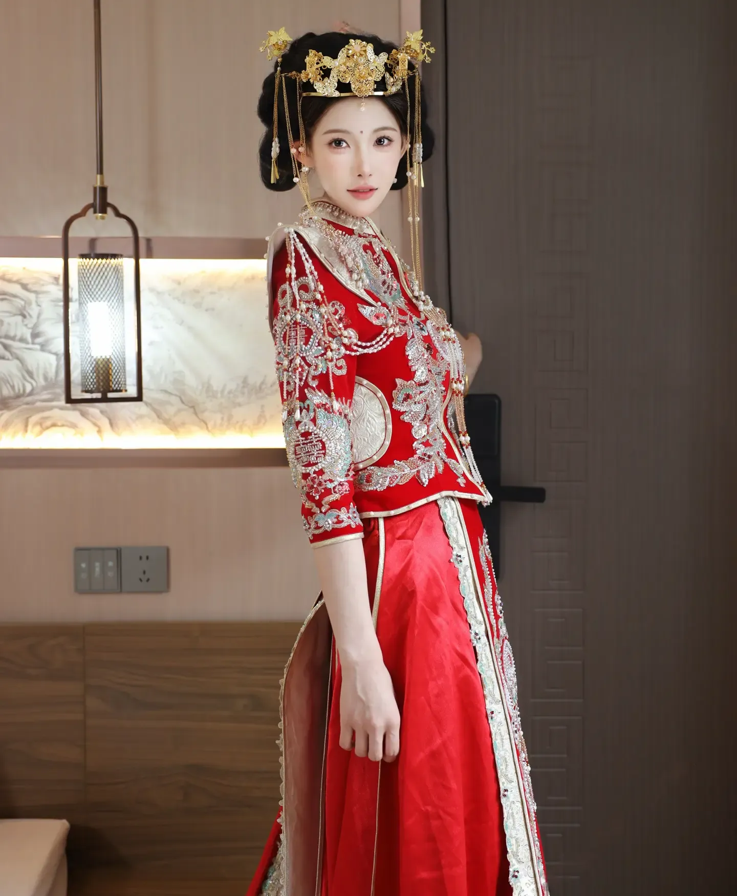 梨霜儿 秀禾服