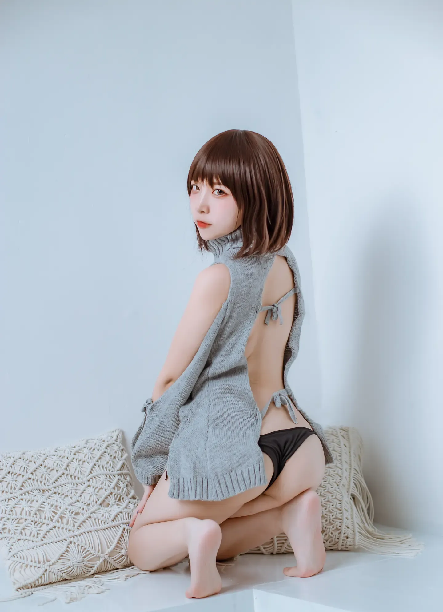 二佐Nisa 私房洞洞毛衣
