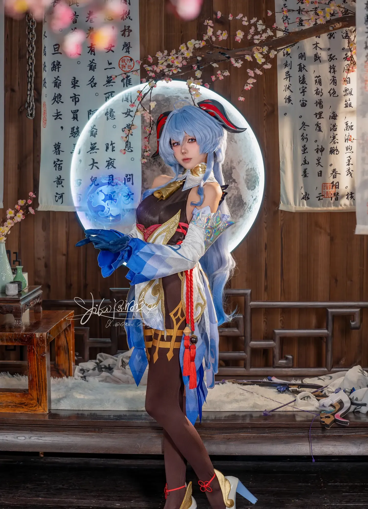咬一口兔娘 循循守月 甘雨