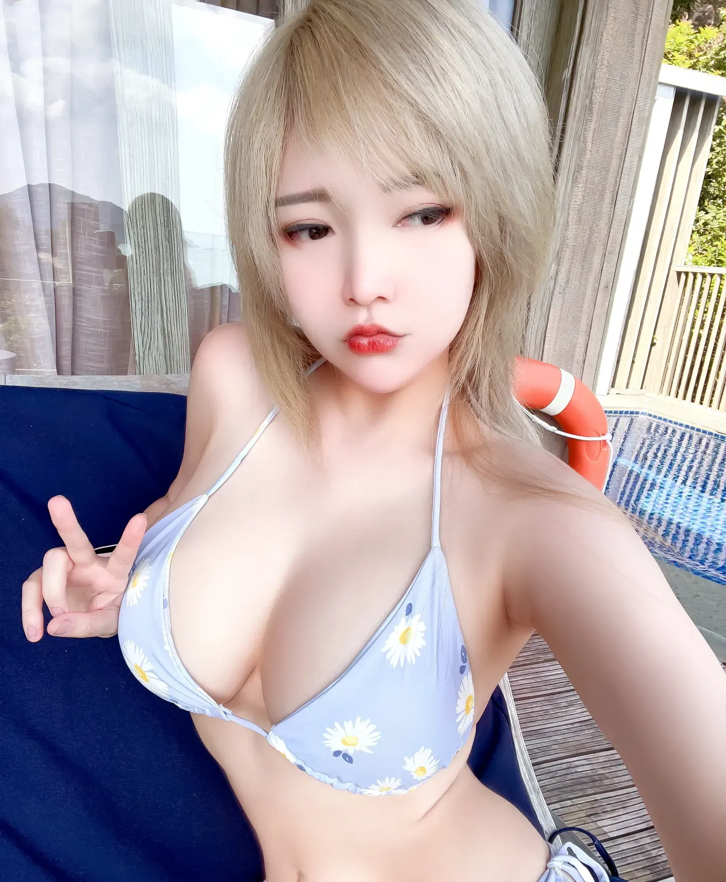 PotatoGodzilla Casual FlowerBikini