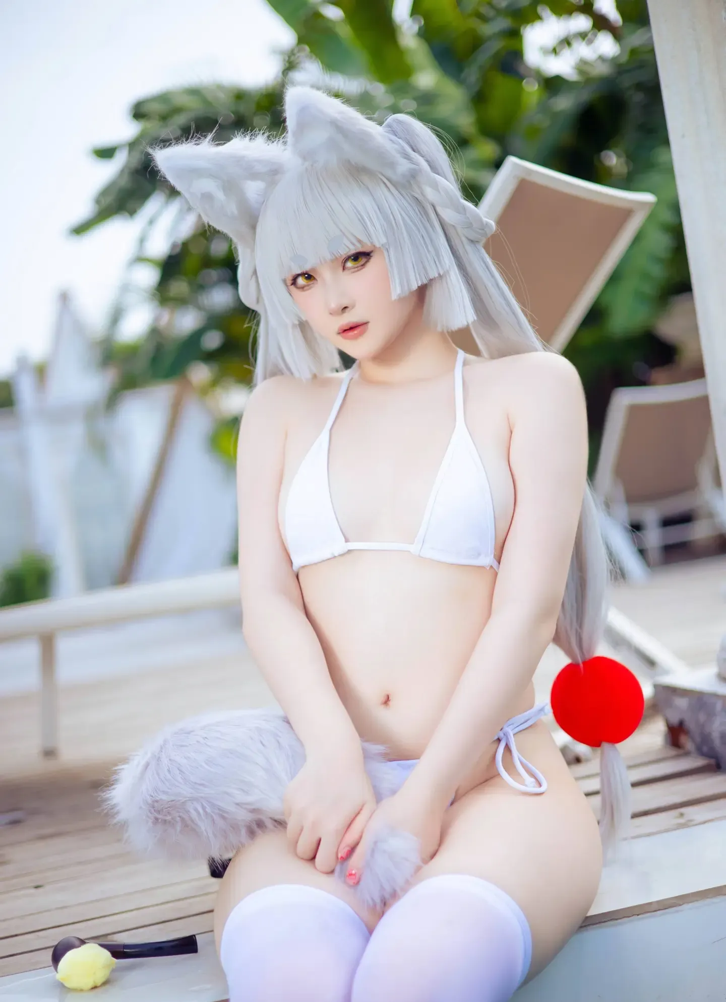 屿鱼 Patreon 朝凪泳装