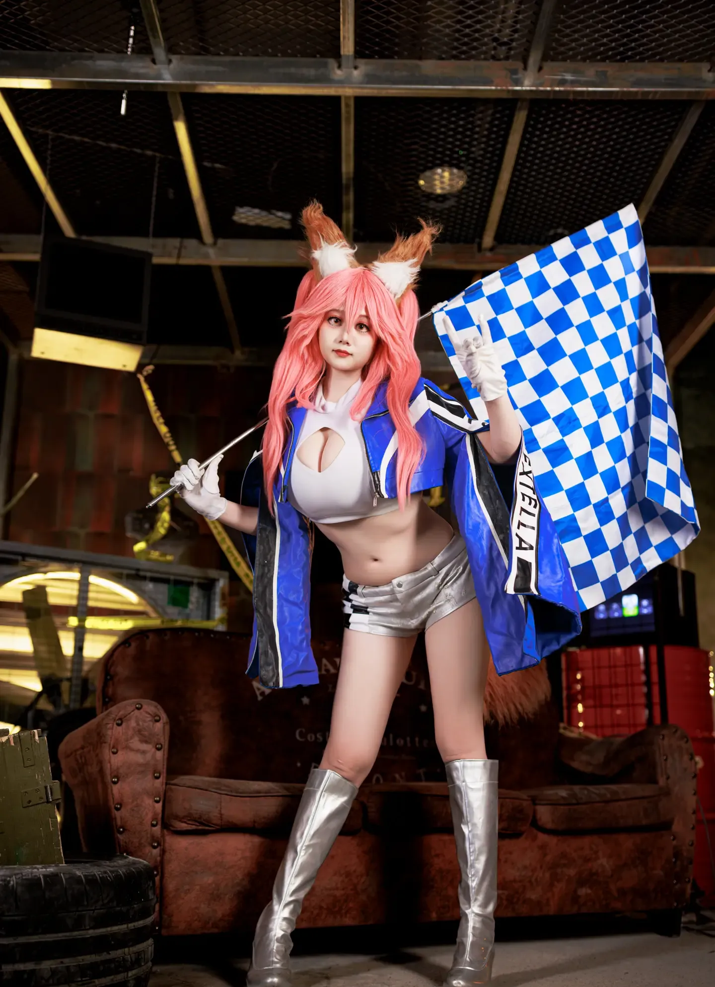阿雪雪 FGO 玉藻前 赛车