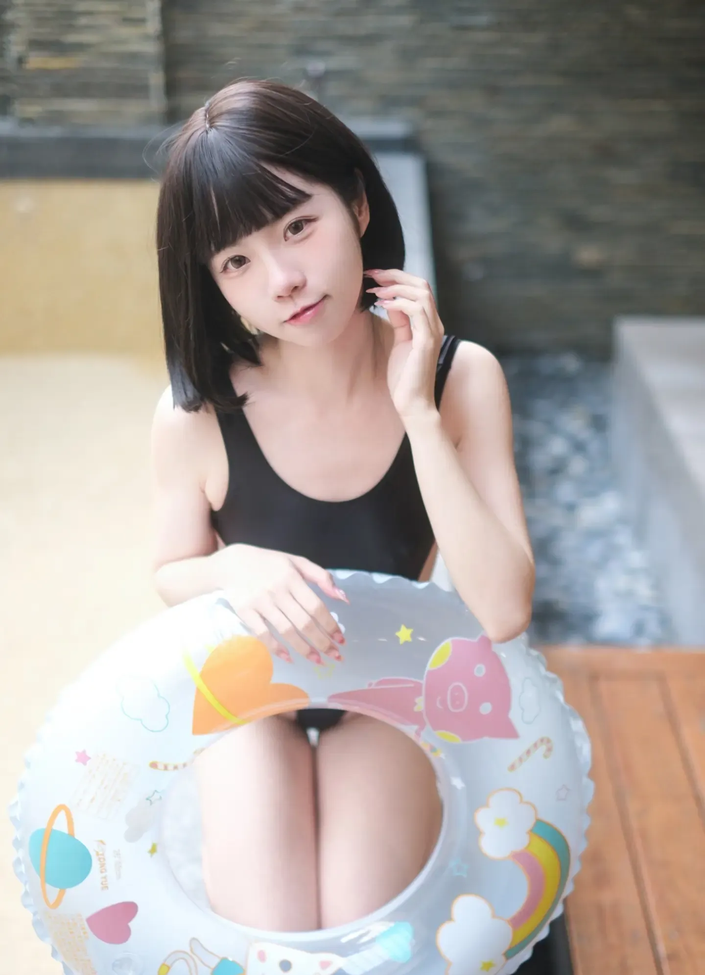 可可小白兔 角色扮演 濕身死庫水
