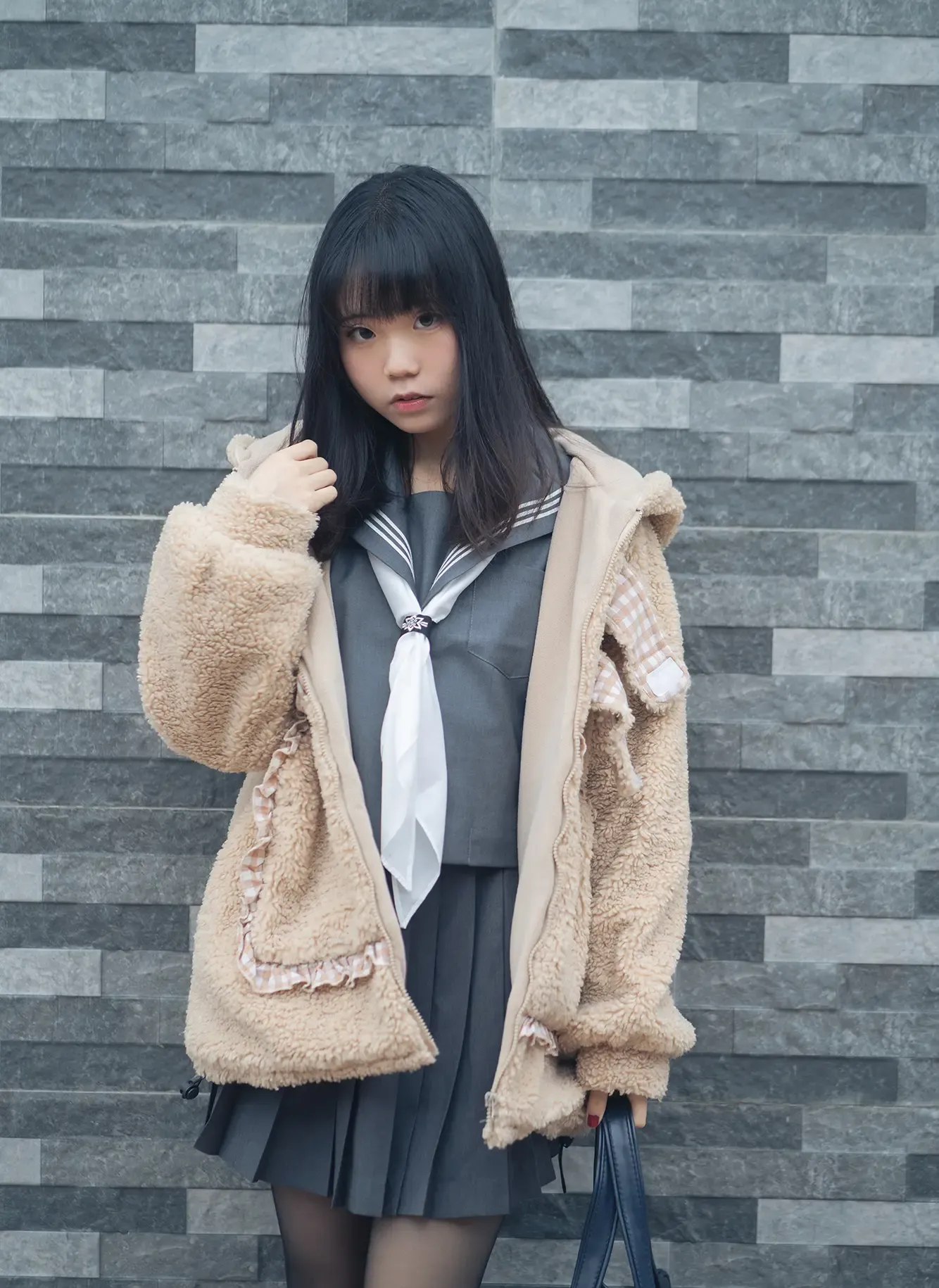 一只小栗奈 熊熊JK女友