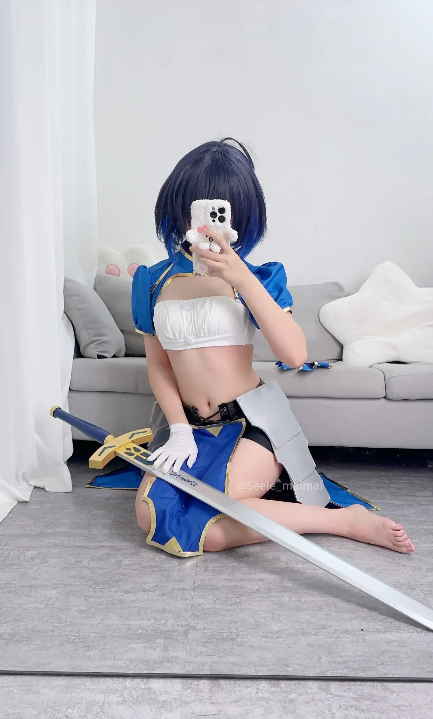 Seele麦麦 崩坏学园2 Saber 希儿