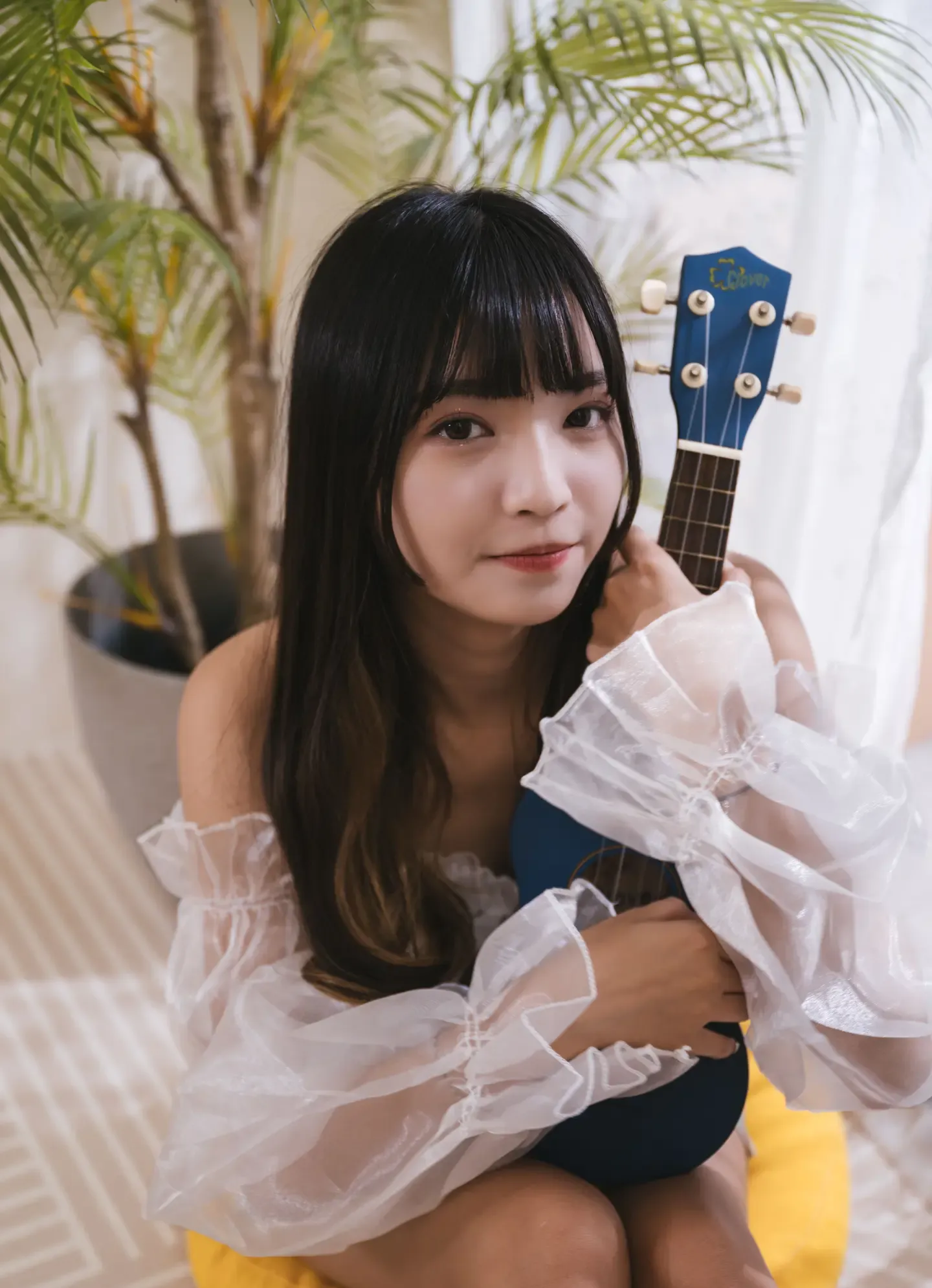 小颖 牛仔裙