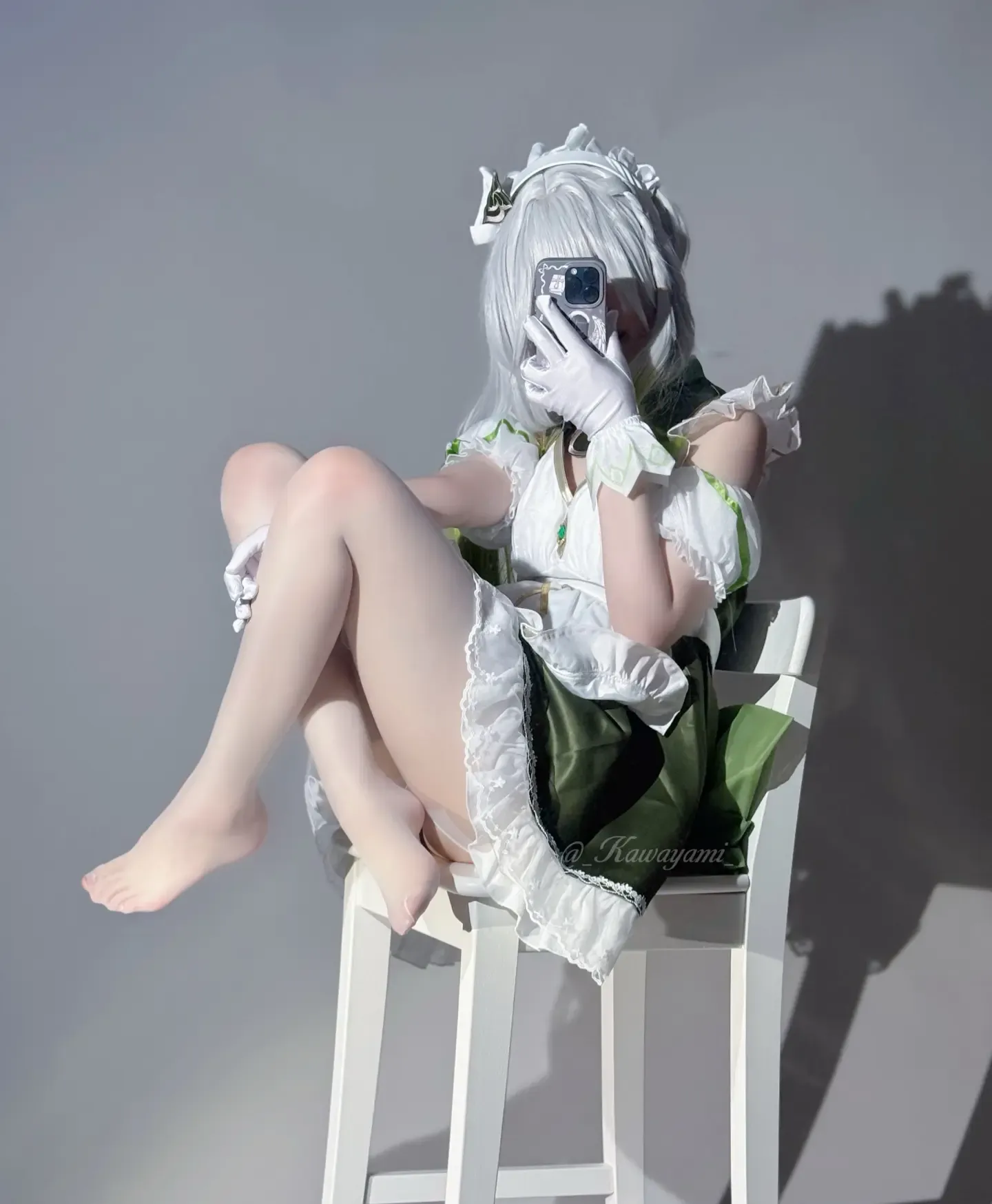 幼愛youmeko Maid Nahida