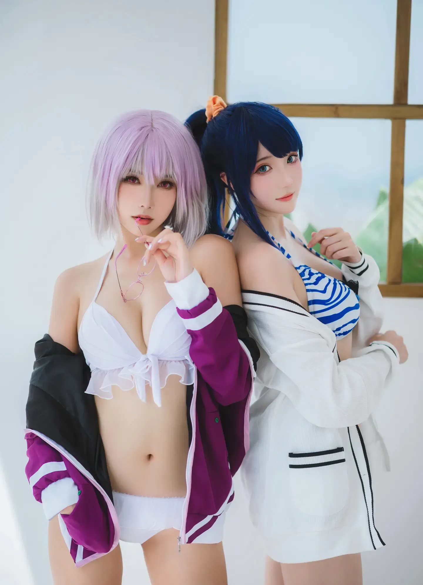 Momoko葵葵 瓜希酱 宝多六花 新条茜 泳装