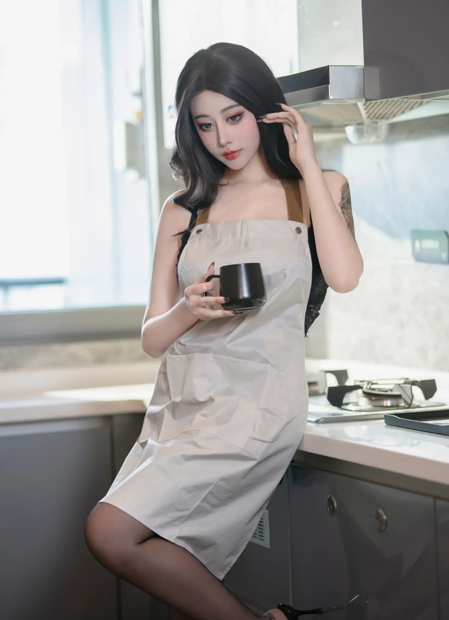 奈汐酱nice 豹纹主妇