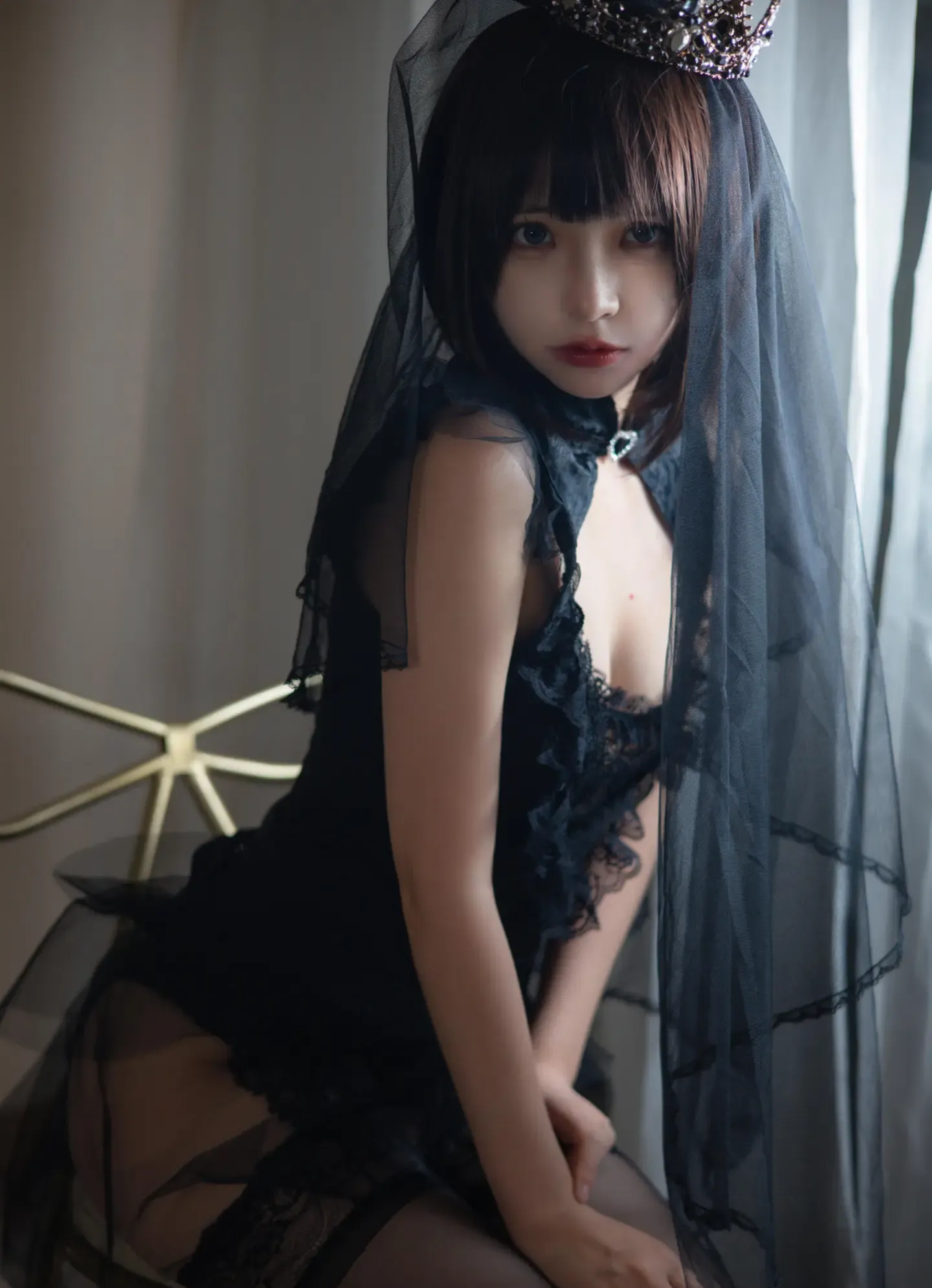 疯猫ss 黑色婚纱