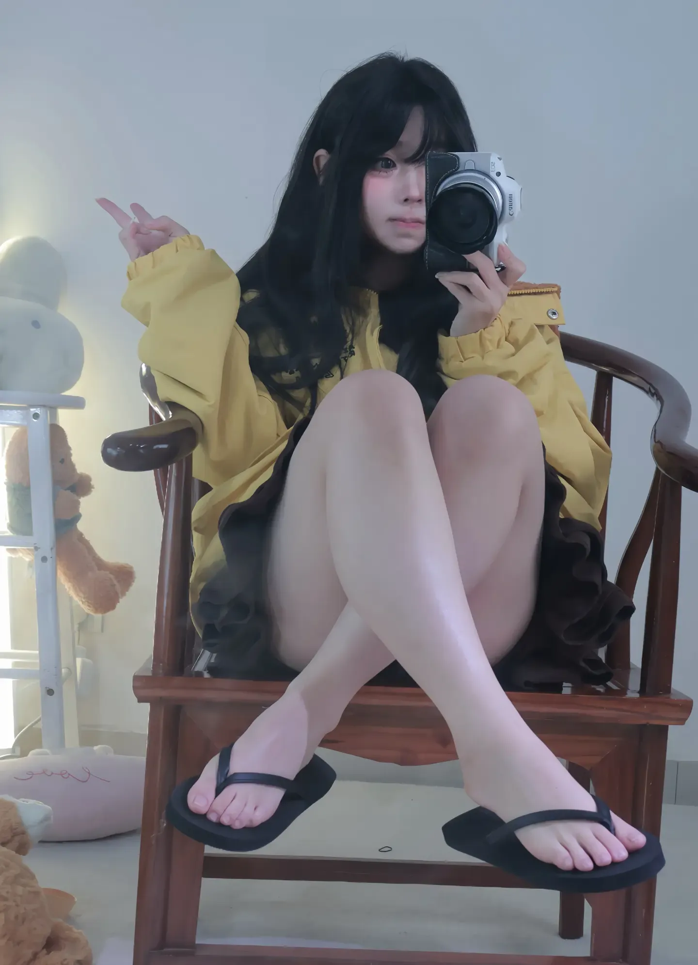小羊蛋卷 人字拖