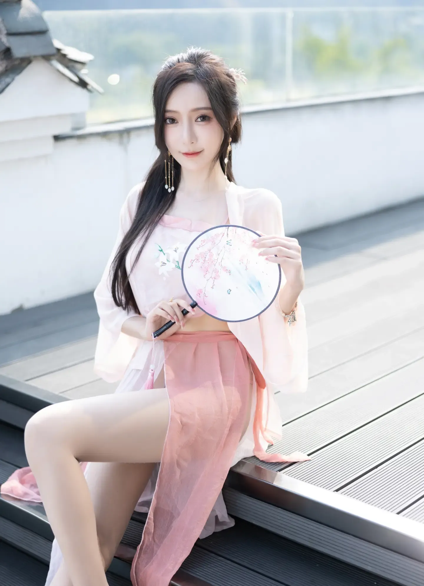 王馨瑶 粉色古装