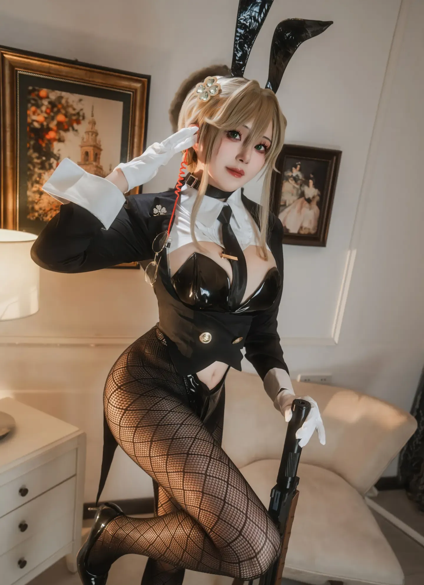Natsuko夏夏子 NIKKE 爱德 特工兔女郎