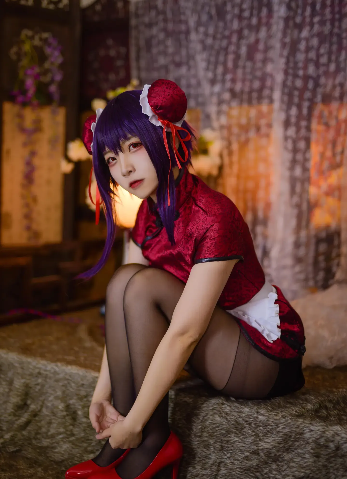 二佐Nisa 旗袍本 路人女主 学姐旗袍