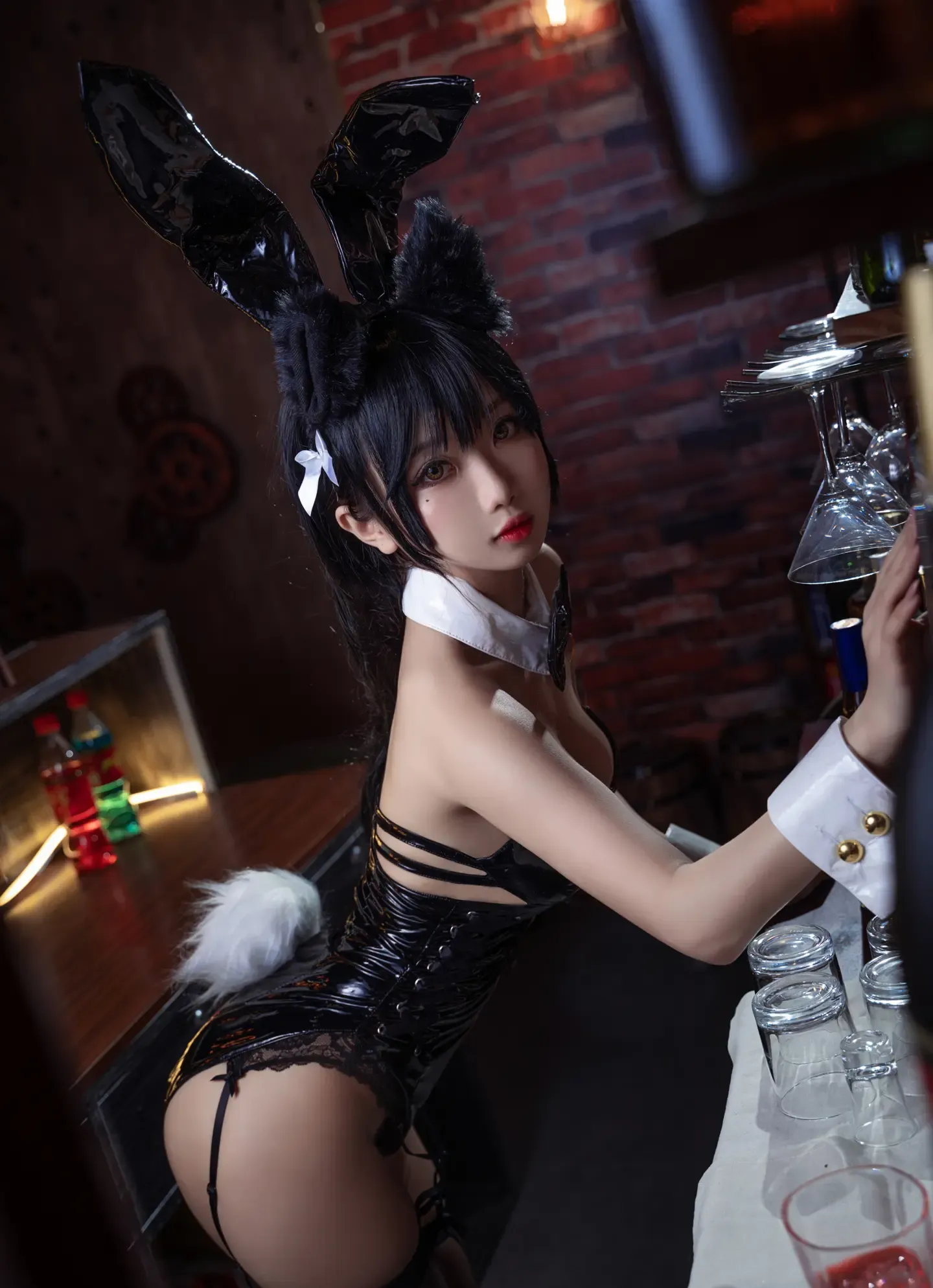 鬼畜瑶 阿瑶大狗黑色同人兔女郎