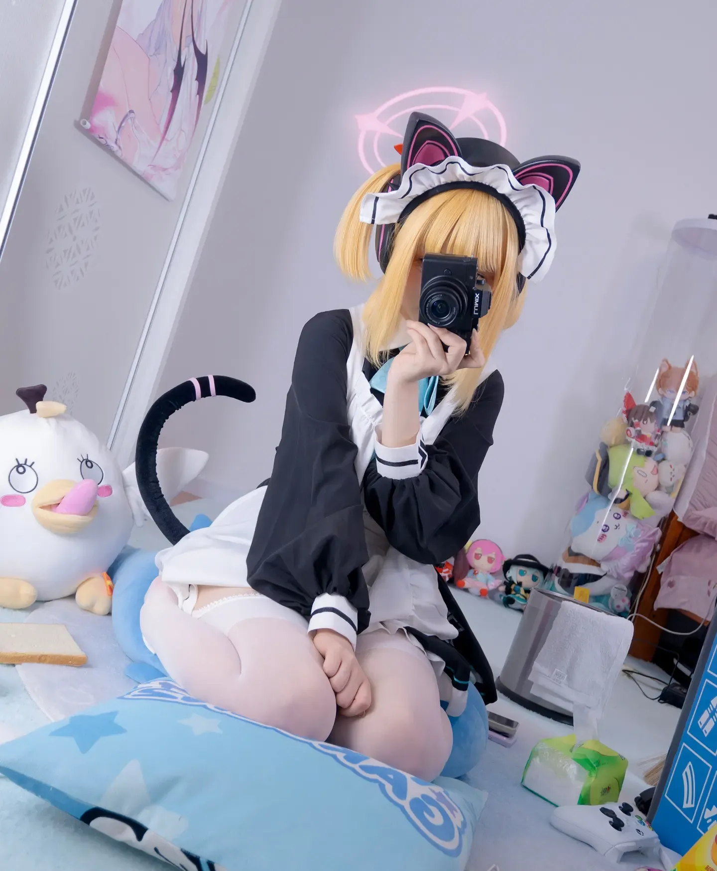冷reng 20241229 ブルーアーカイブ 才羽モモイ メイド