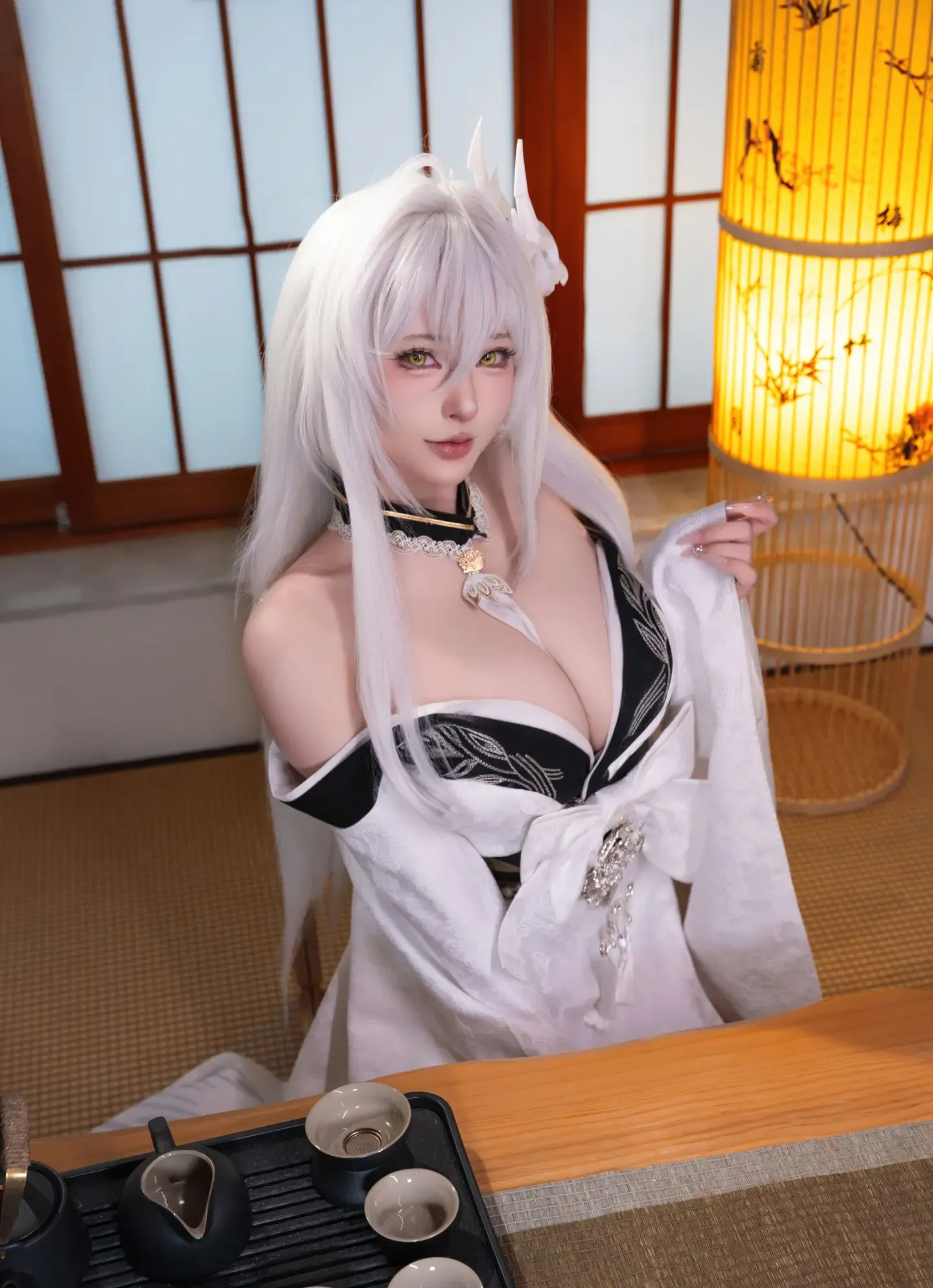 清水由乃 碧蓝航线 白凤 和服