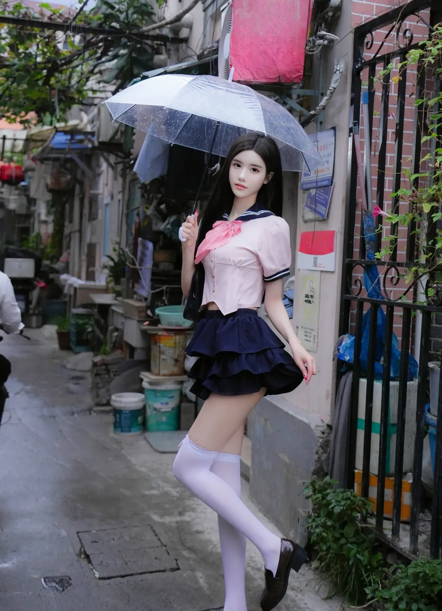 晚苏susu 校服