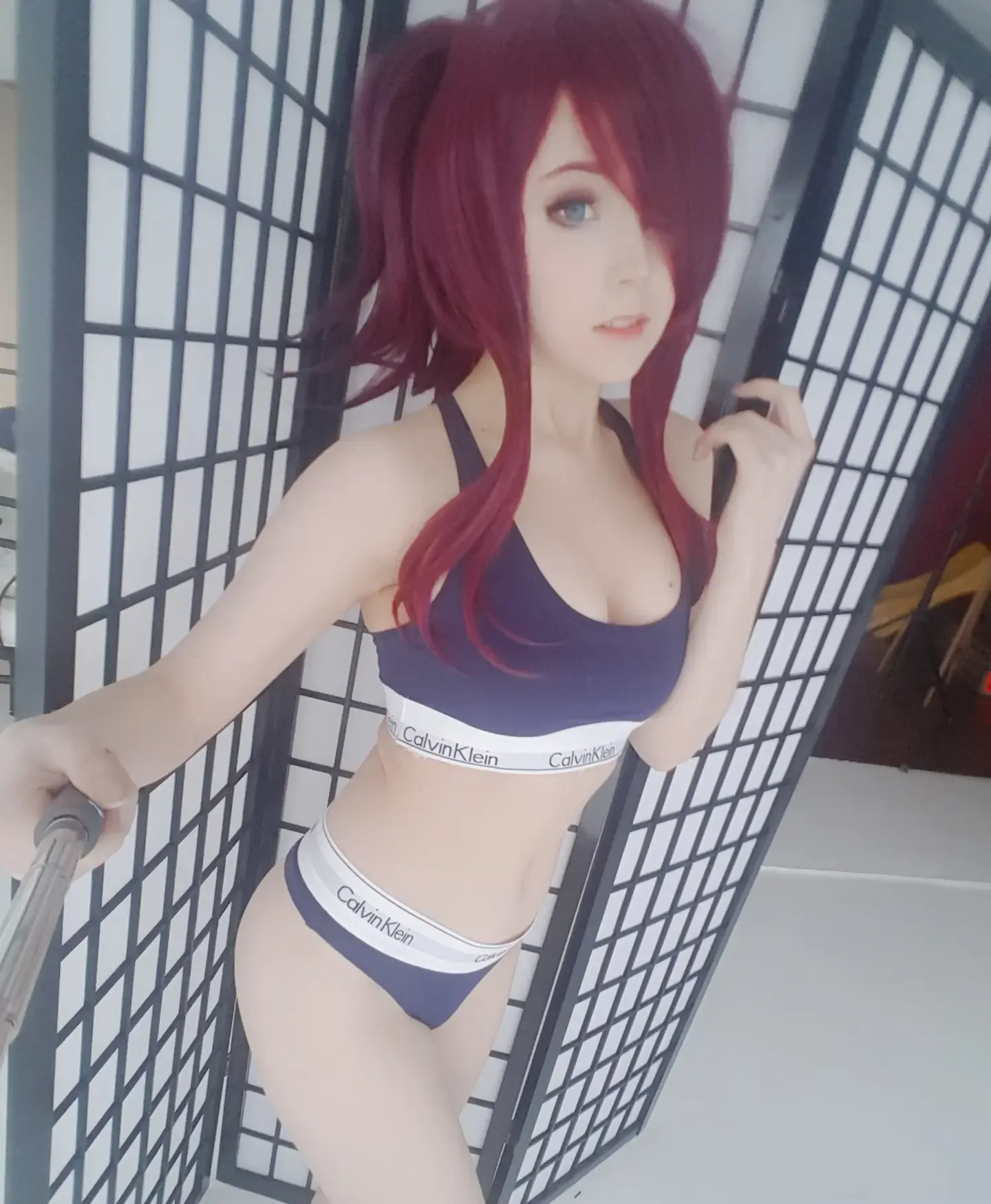 MegumiKoneko KDA Akali lingerie selfies