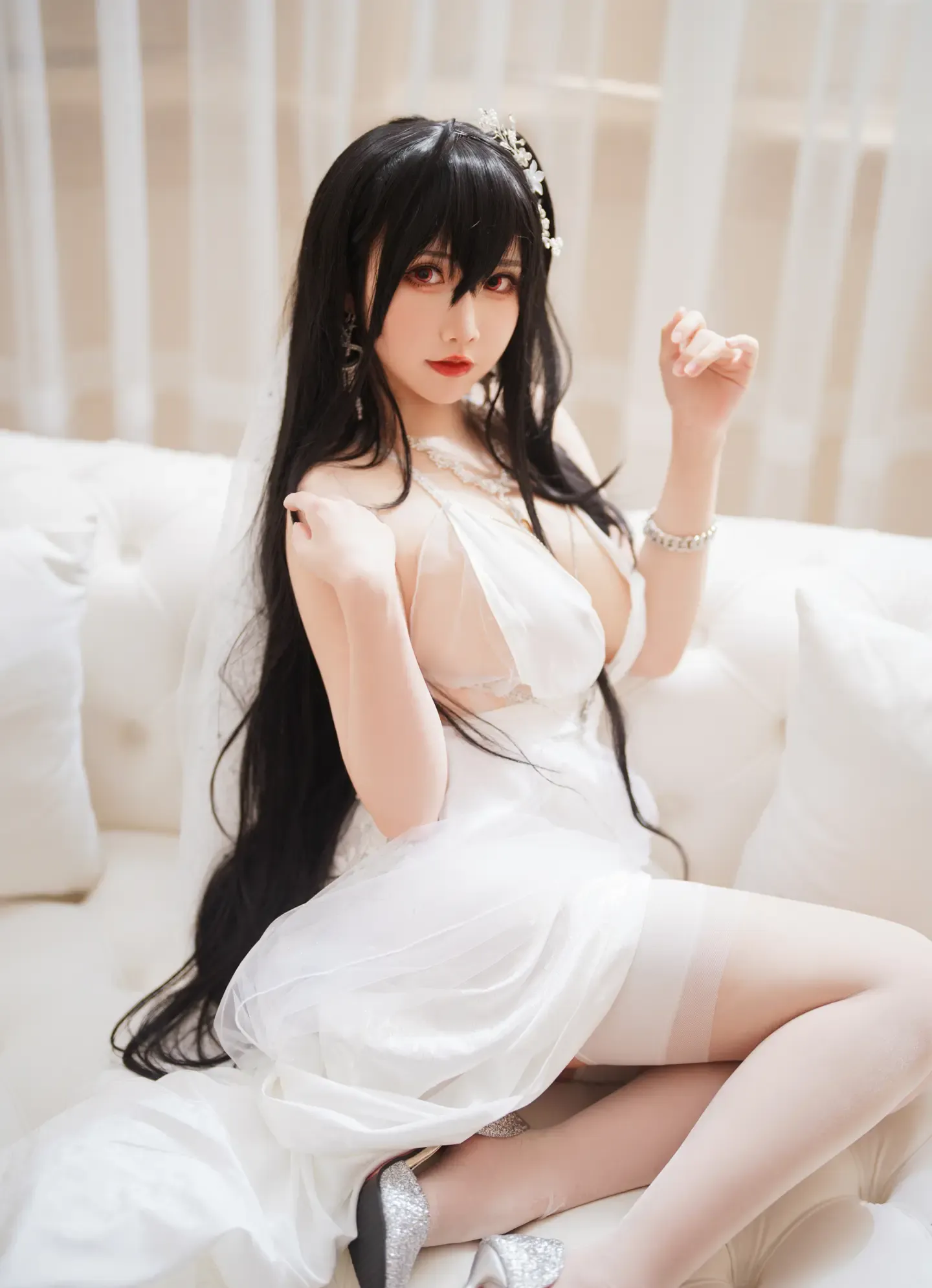面饼仙儿 碧蓝航线 大凤 婚纱