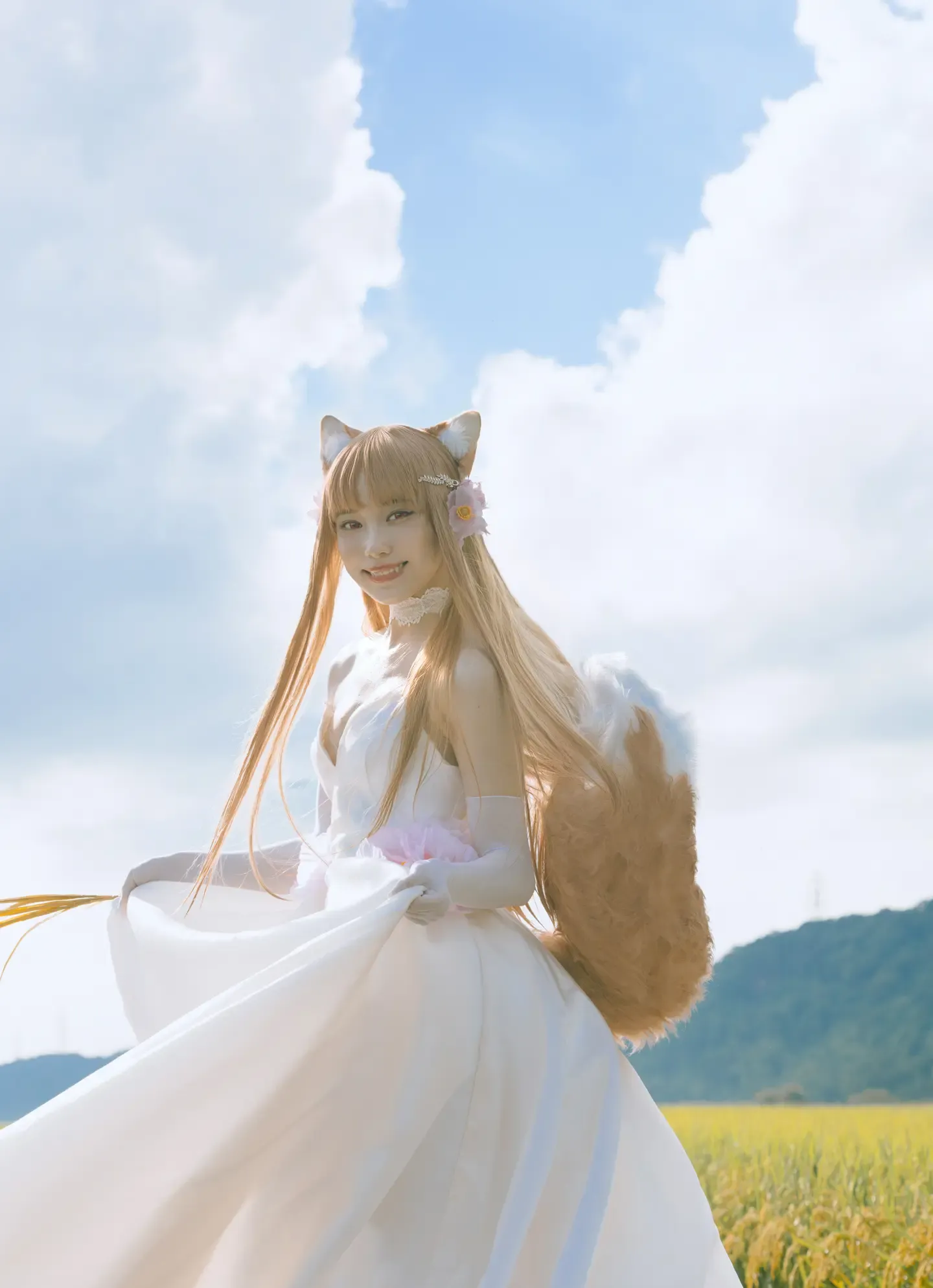 麵MIAN Horo 赫萝 wedding dress婚紗