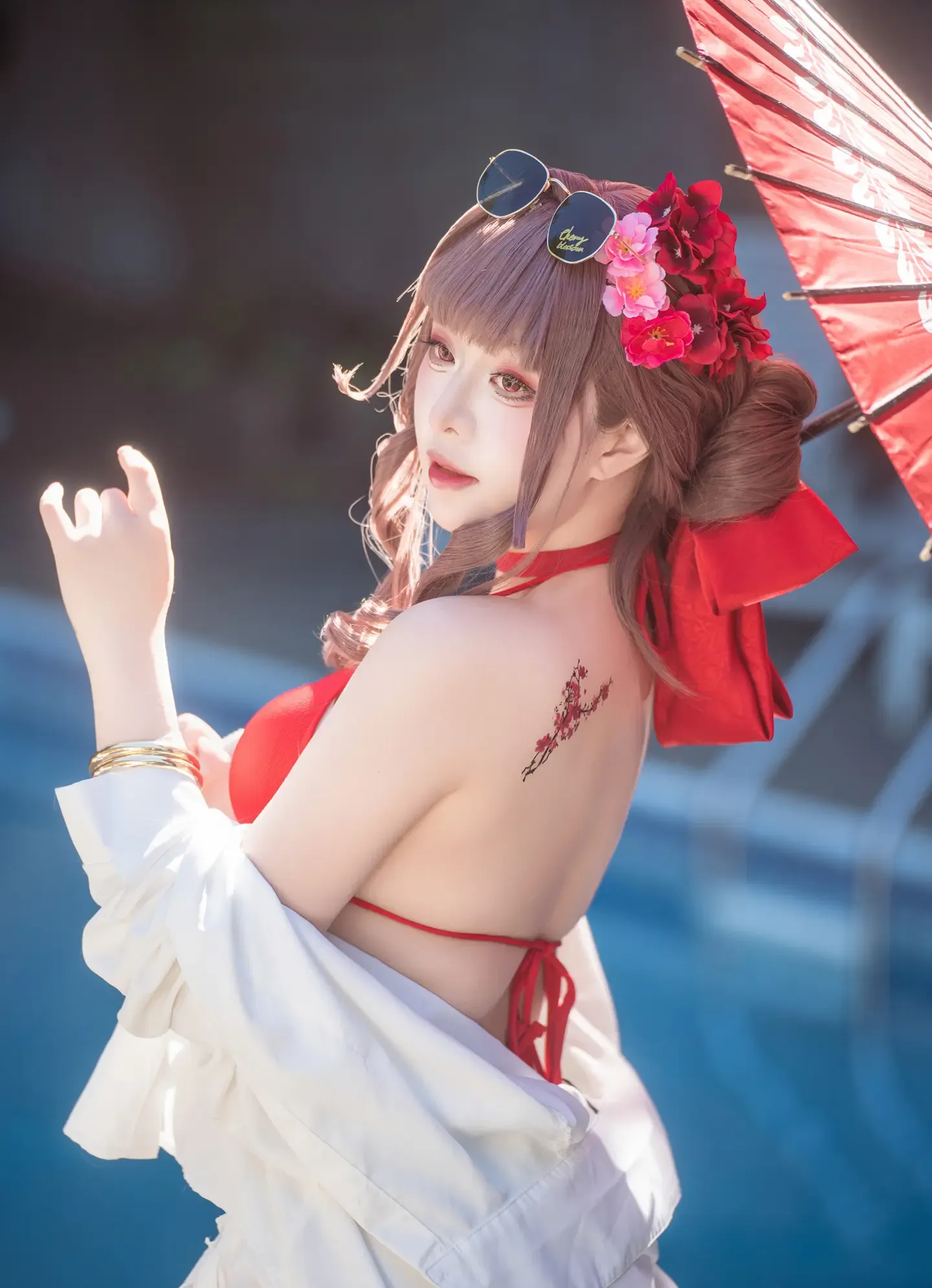 Himeking Nikke 胜利女神 樱花 泳装