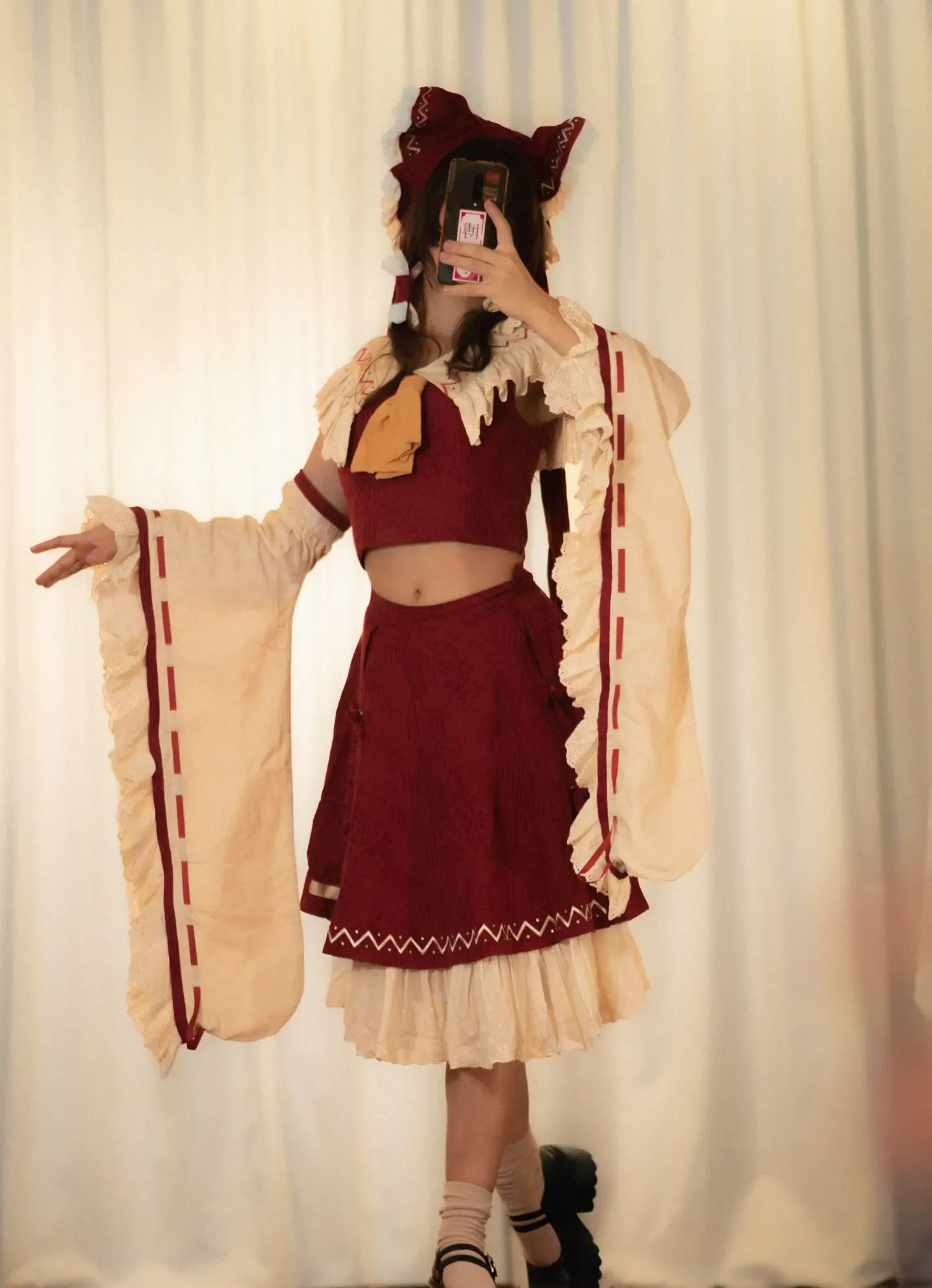 Pettan Fansly Hakurei Reimu