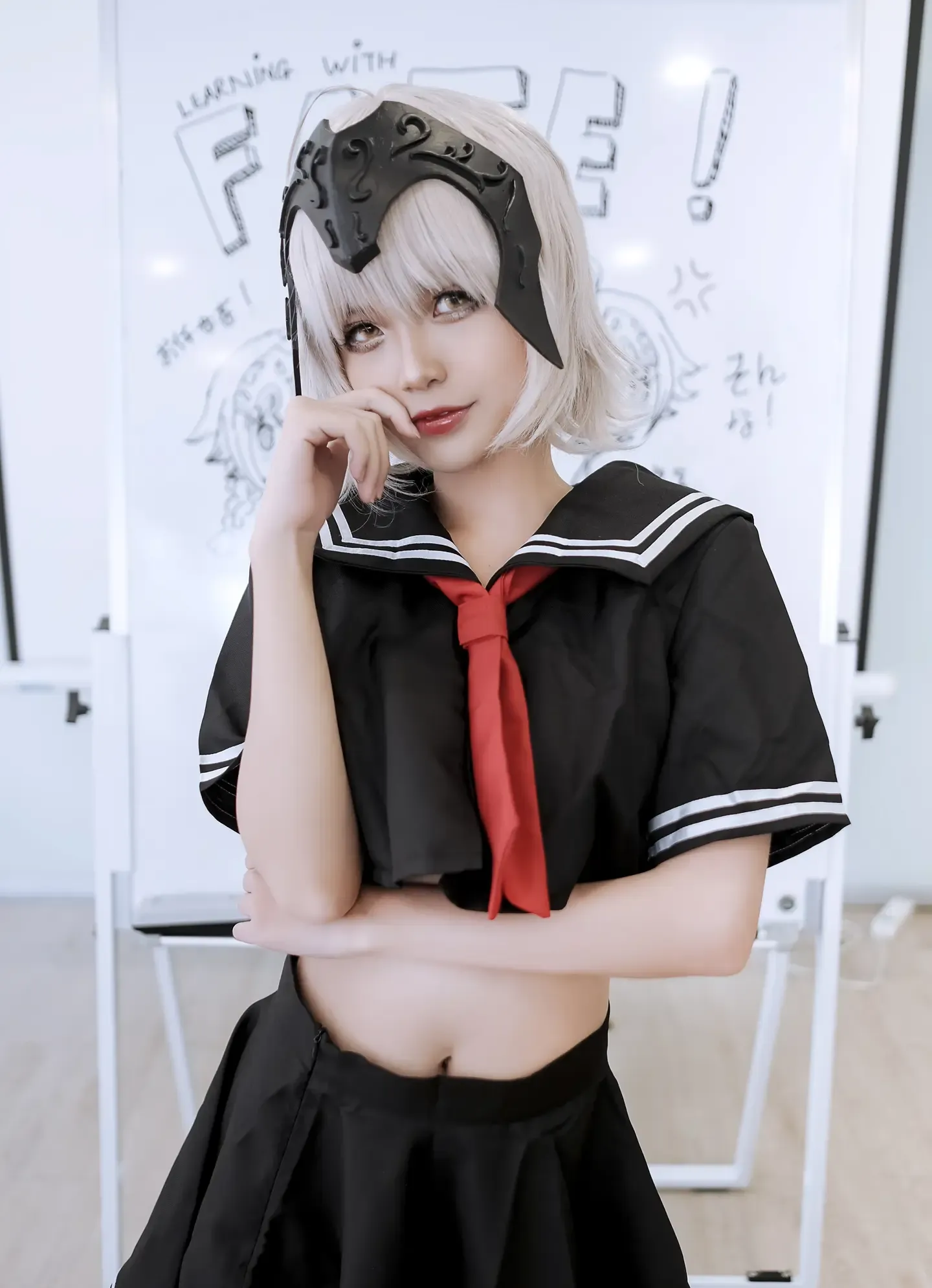 Azami 黑贞德 Seifuku
