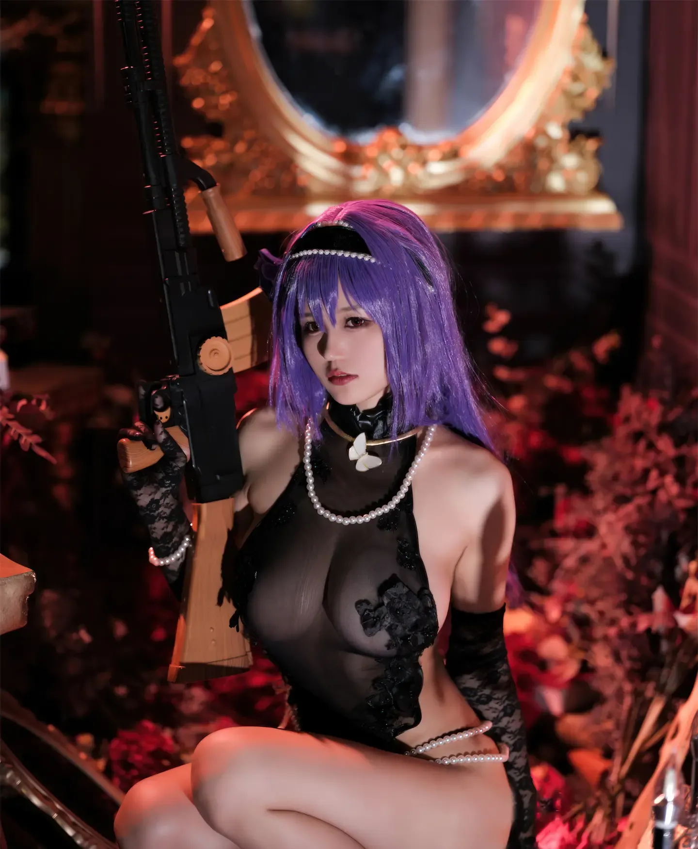 小仓千代w 少女前线 ZB26 暗蔷摇曳