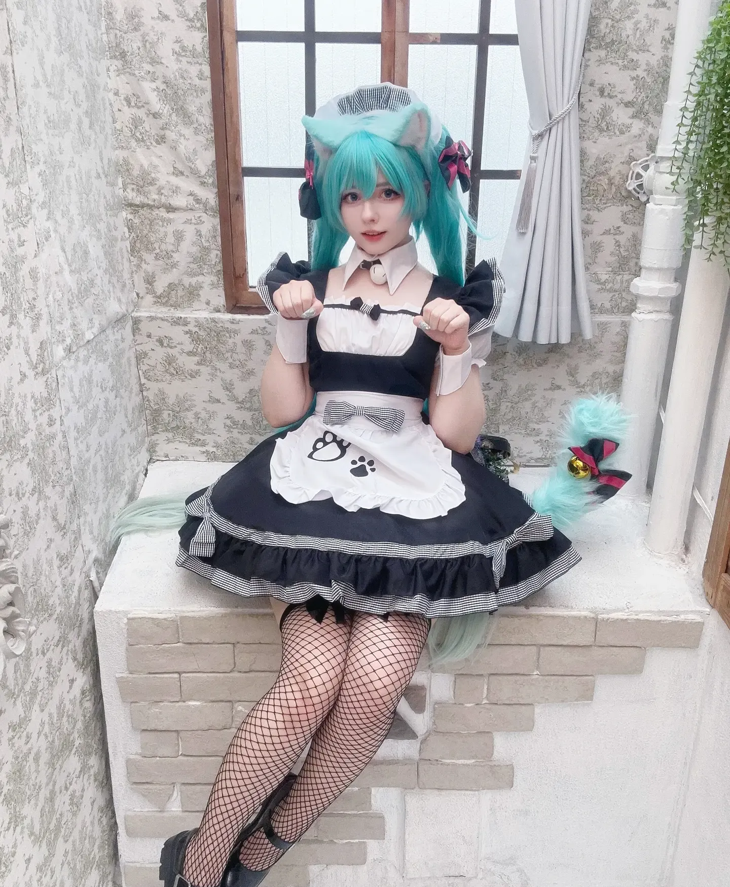 SayaScarlet Neko Maid Miku