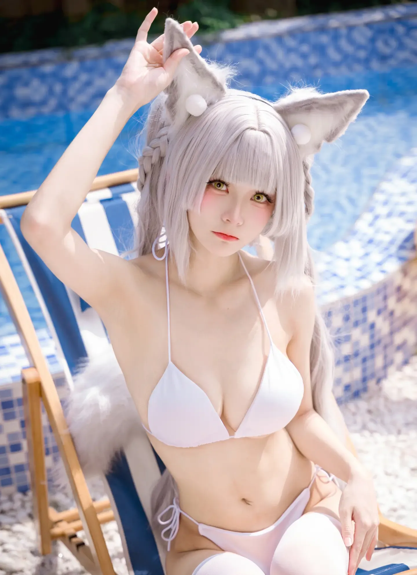 九柒喵 朝凪泳装