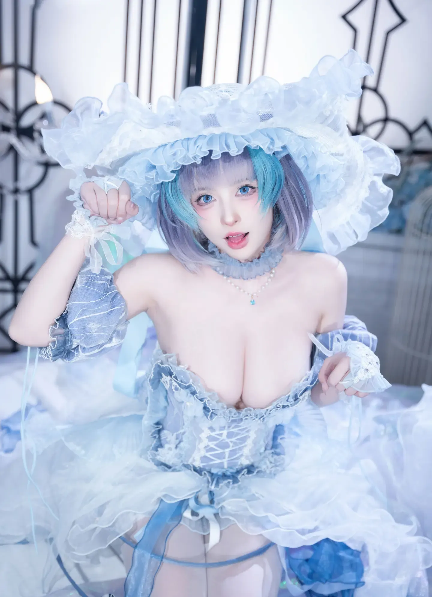 清水由乃 碧蓝航线 柴郡 废稿礼服