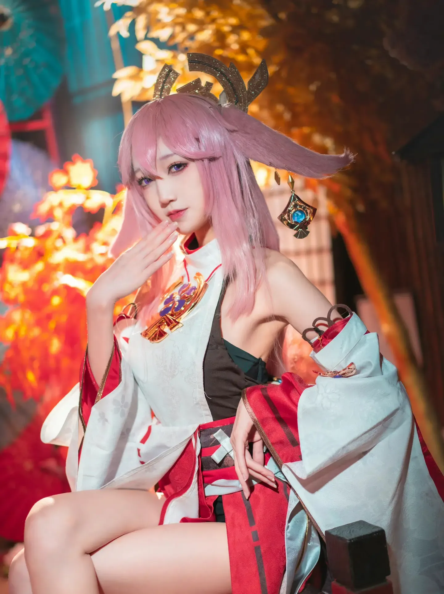 七米 原神 八重神子