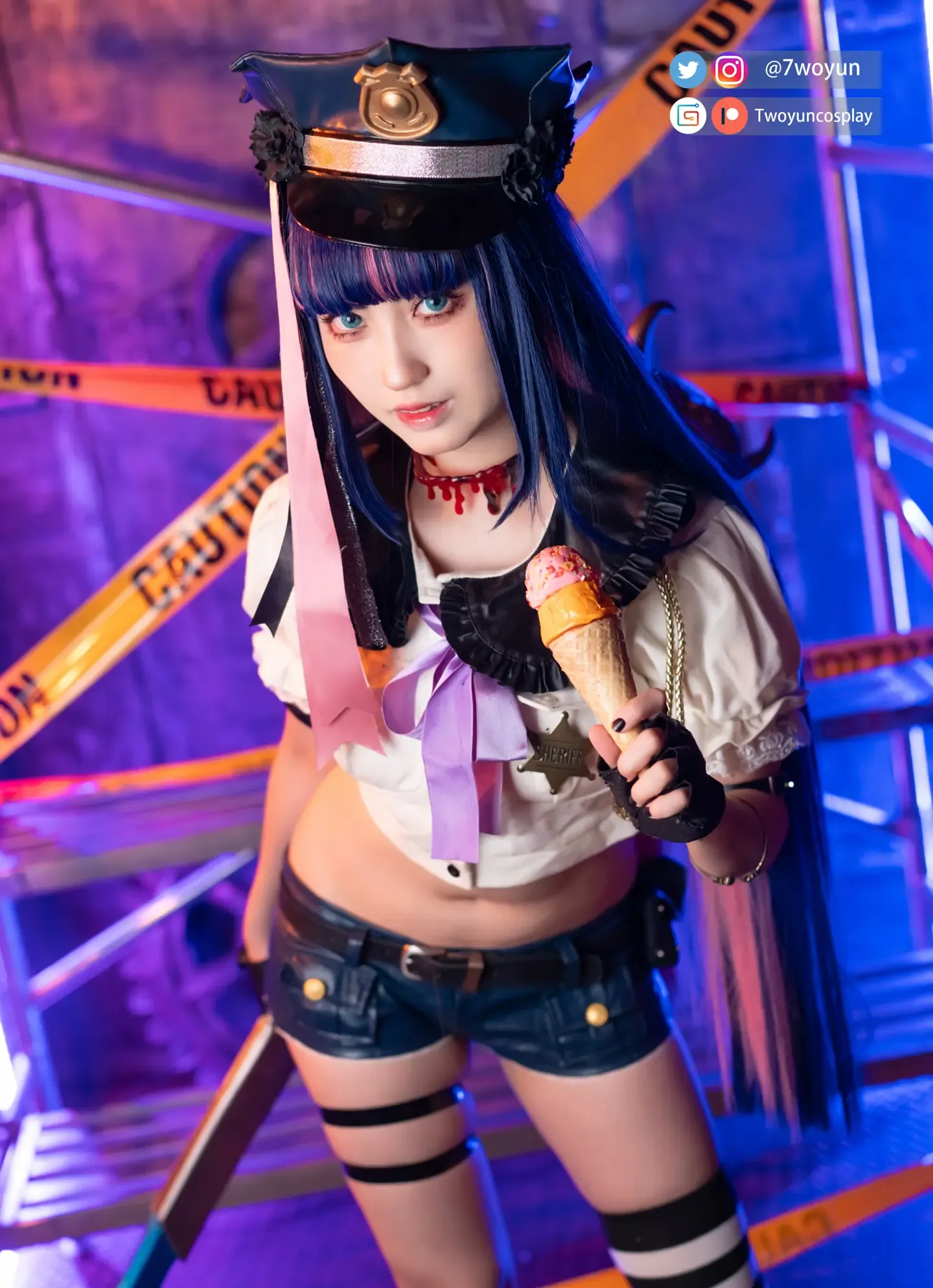 Twoyun Officer Stocking