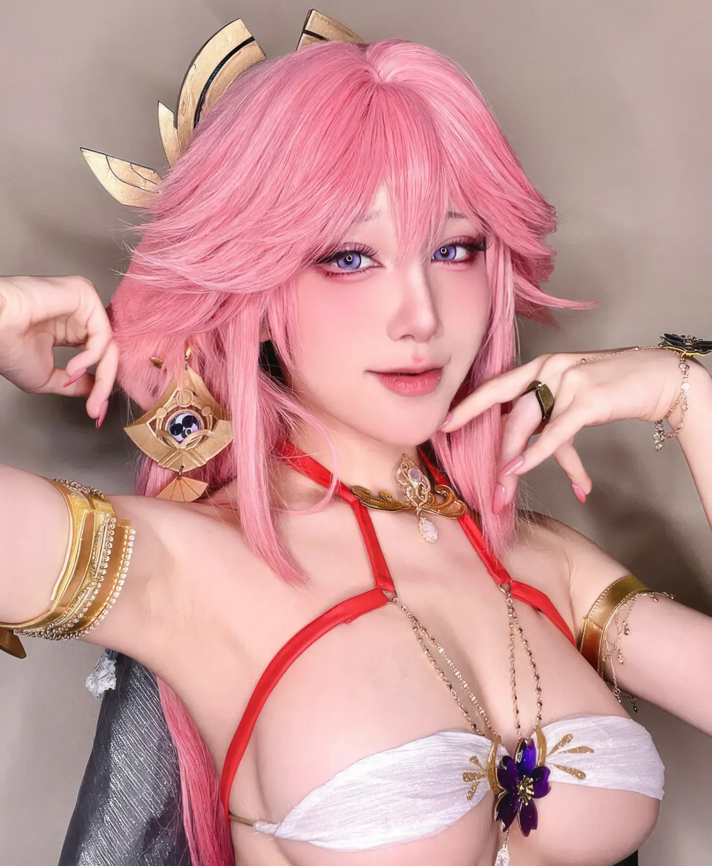 水淼Aqua 八重神子舞娘
