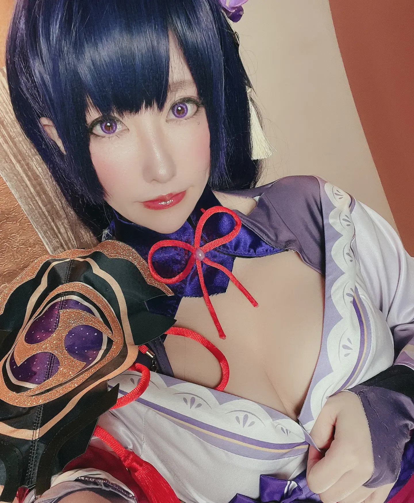林檎蜜紀 今日はすけべ回♡原神・淫紋付・雷電将軍をどすけべ股縄綱渡りで調教♡