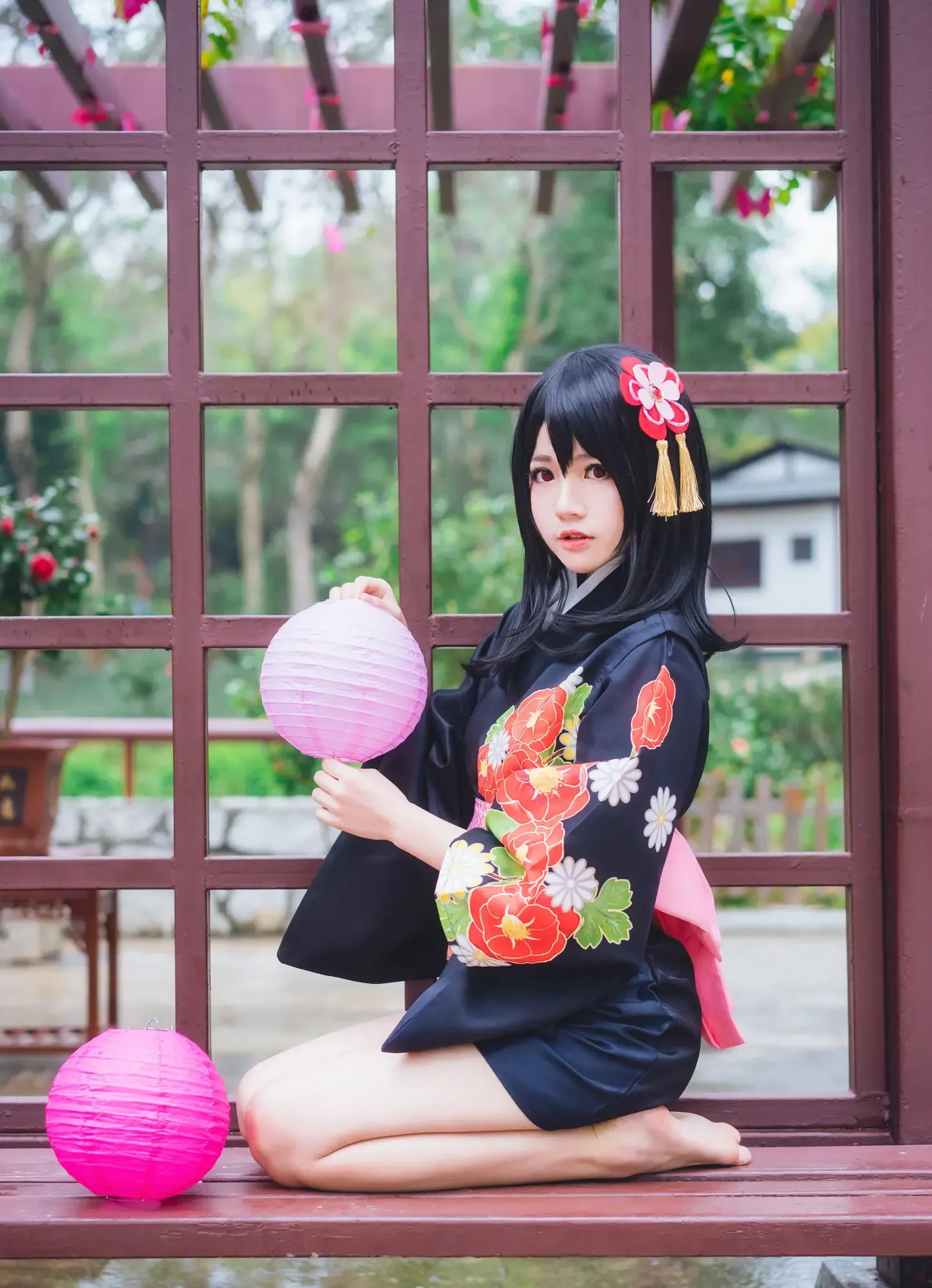 桜桃喵 妖怪浴衣