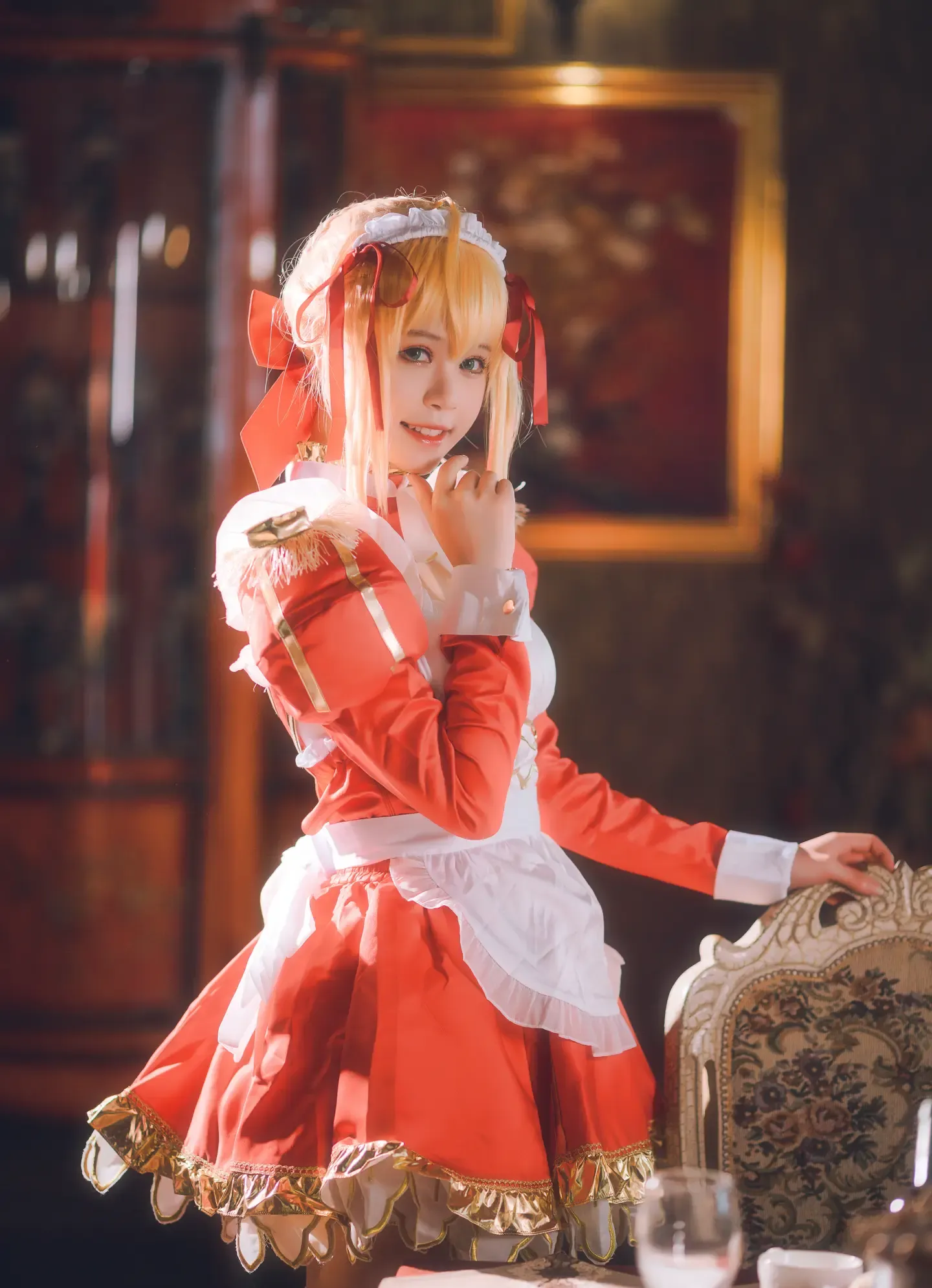 千反田鹿子 星黛鹿鹿 FGO 尼禄女仆