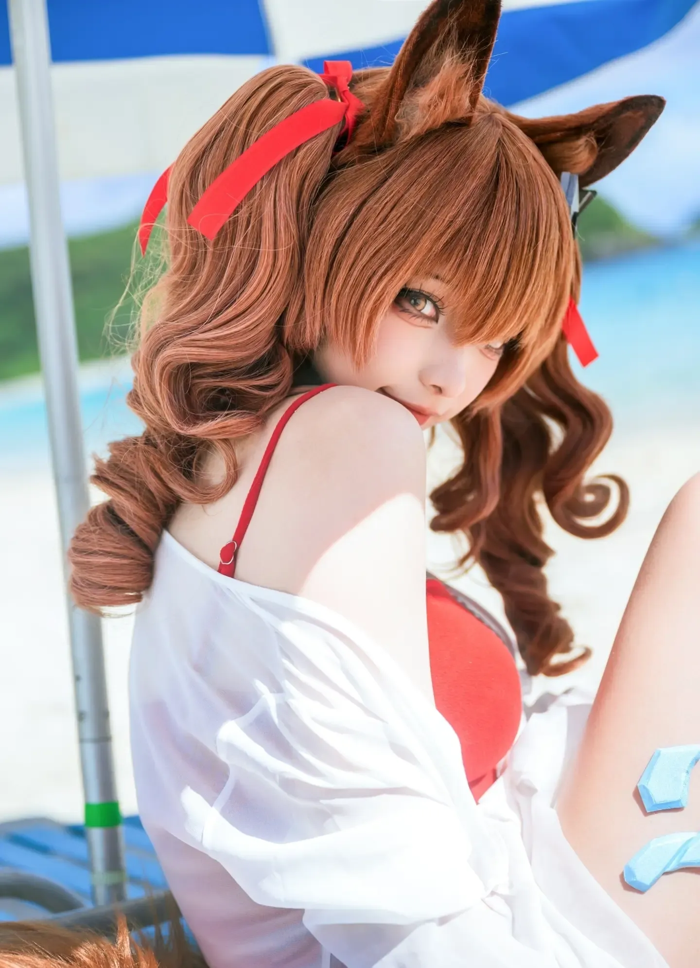 贤儿Sherry 明日方舟 安洁莉娜 泳装
