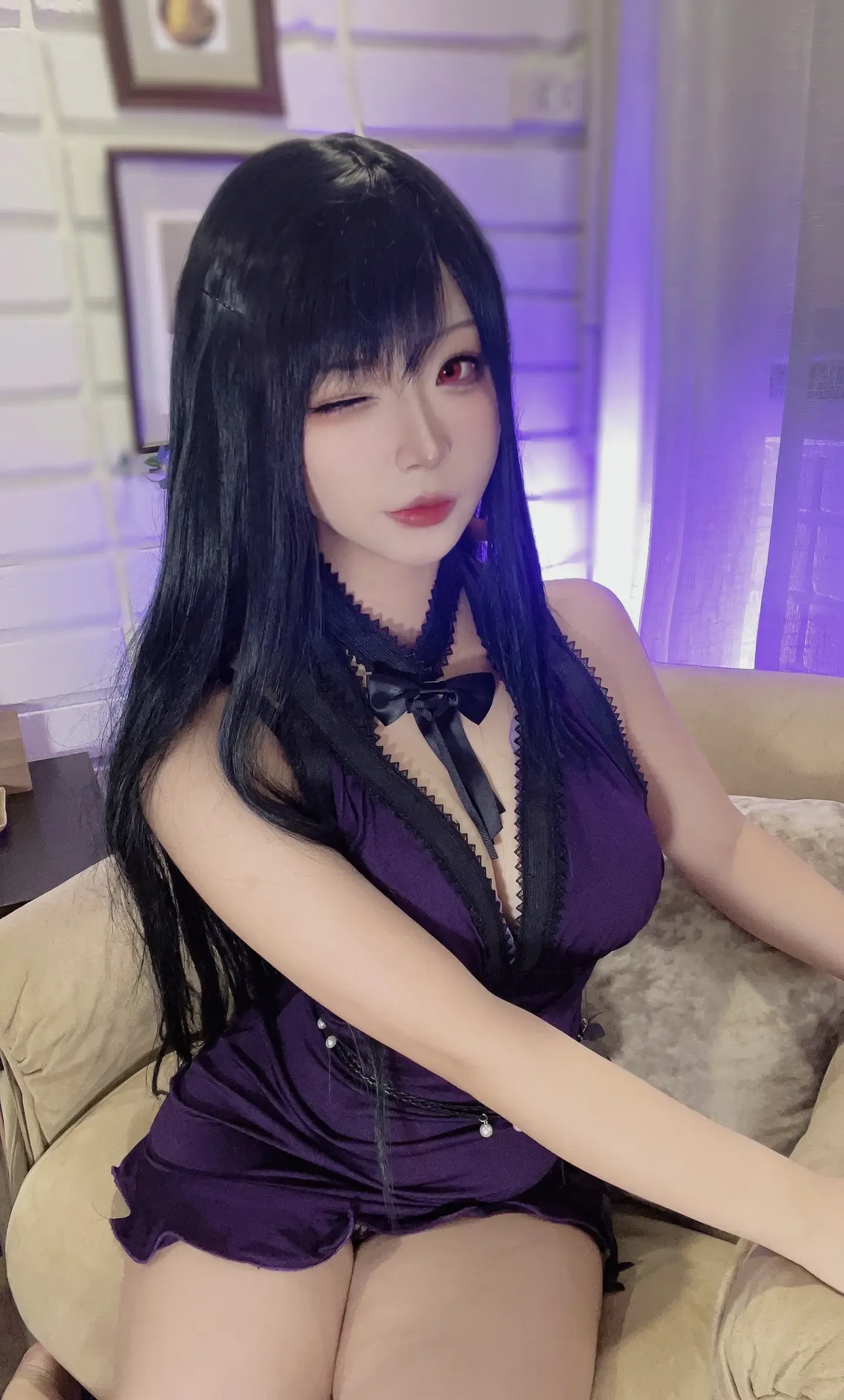 yuuhui玉汇 Patreon 蒂法礼服