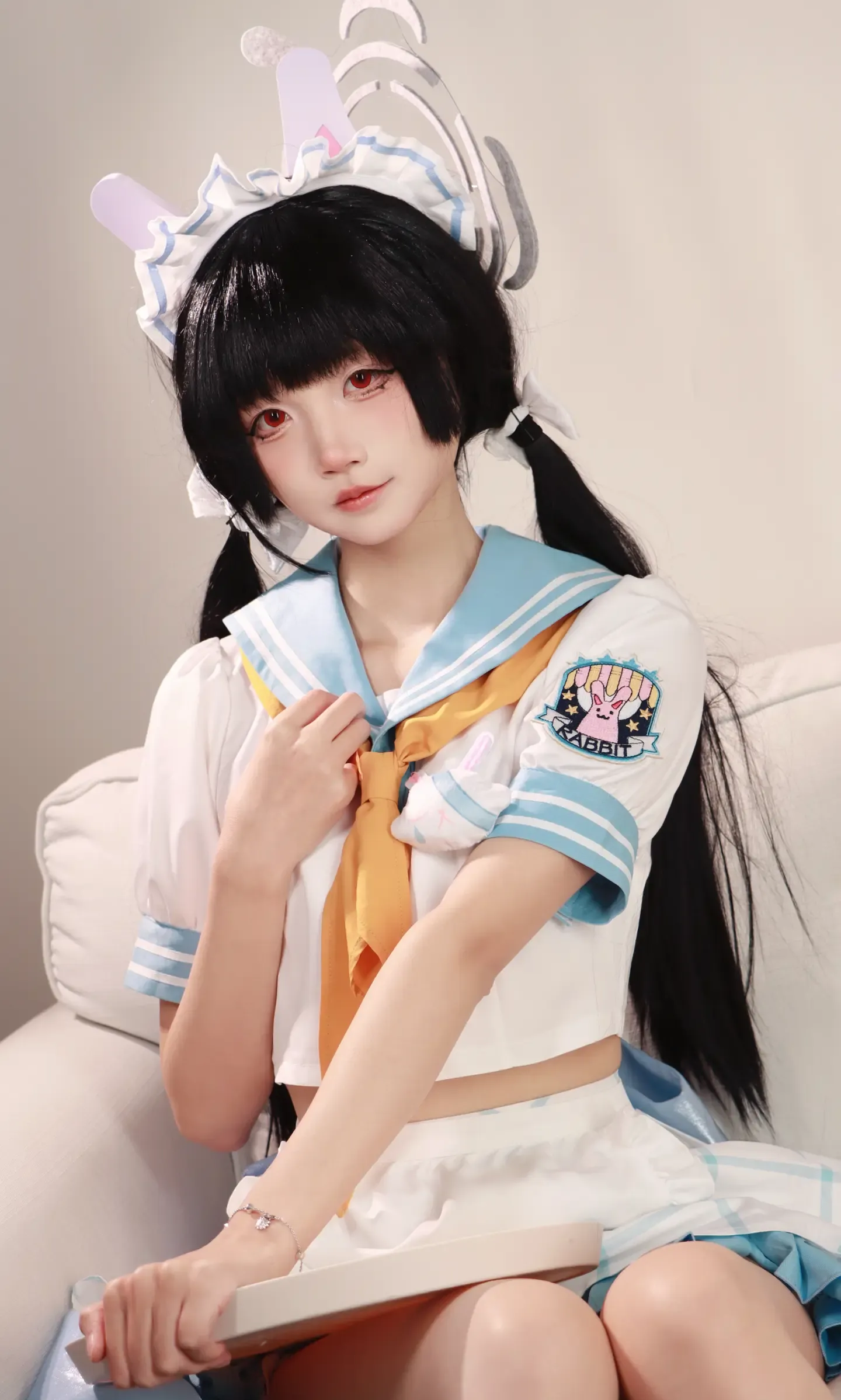 五更百鬼 202502 舰长图 蔚蓝档案 霞沢美游 兔兔店长